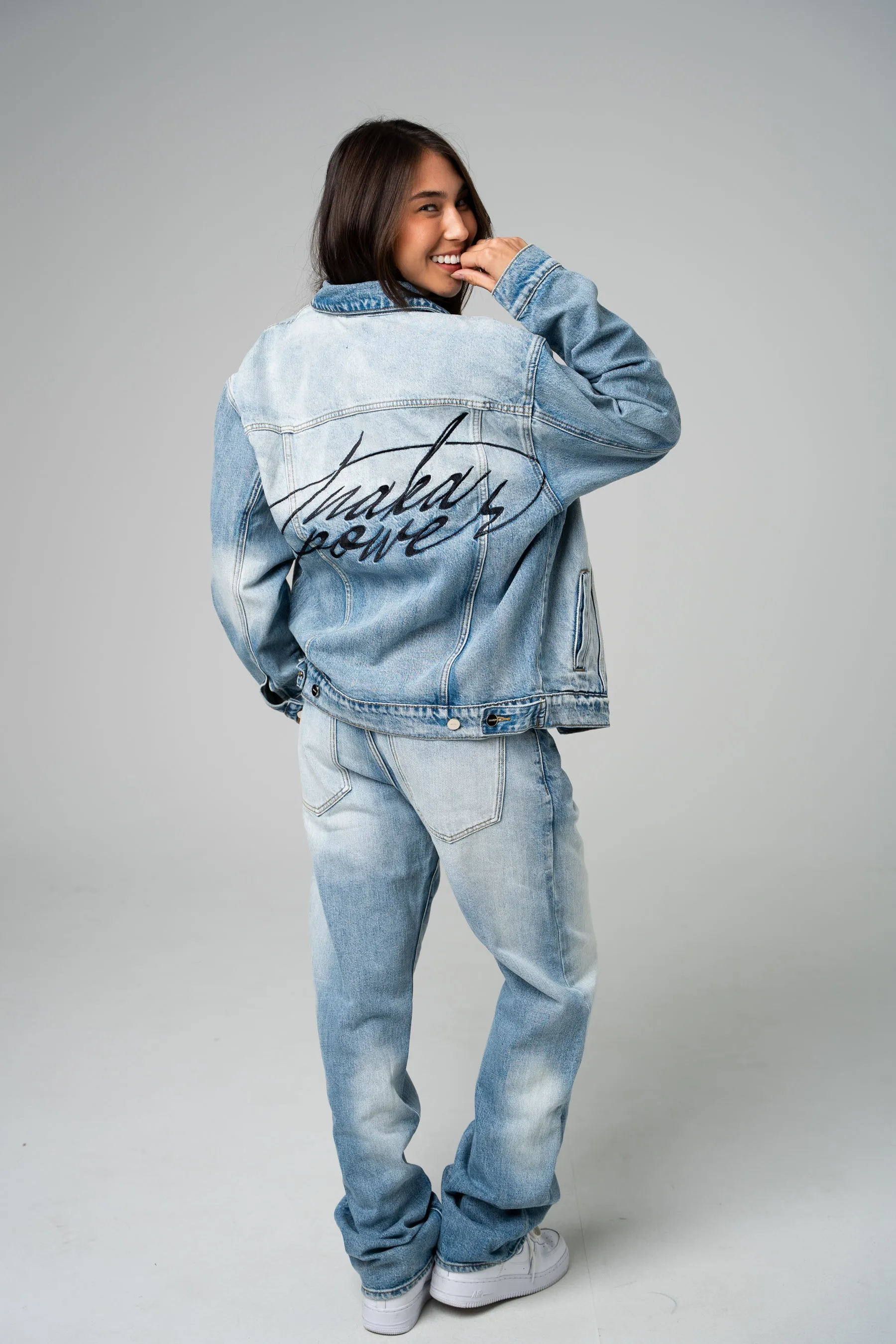 DENIM JEAN JACKET sold by Inaka power product image thumbnail 4