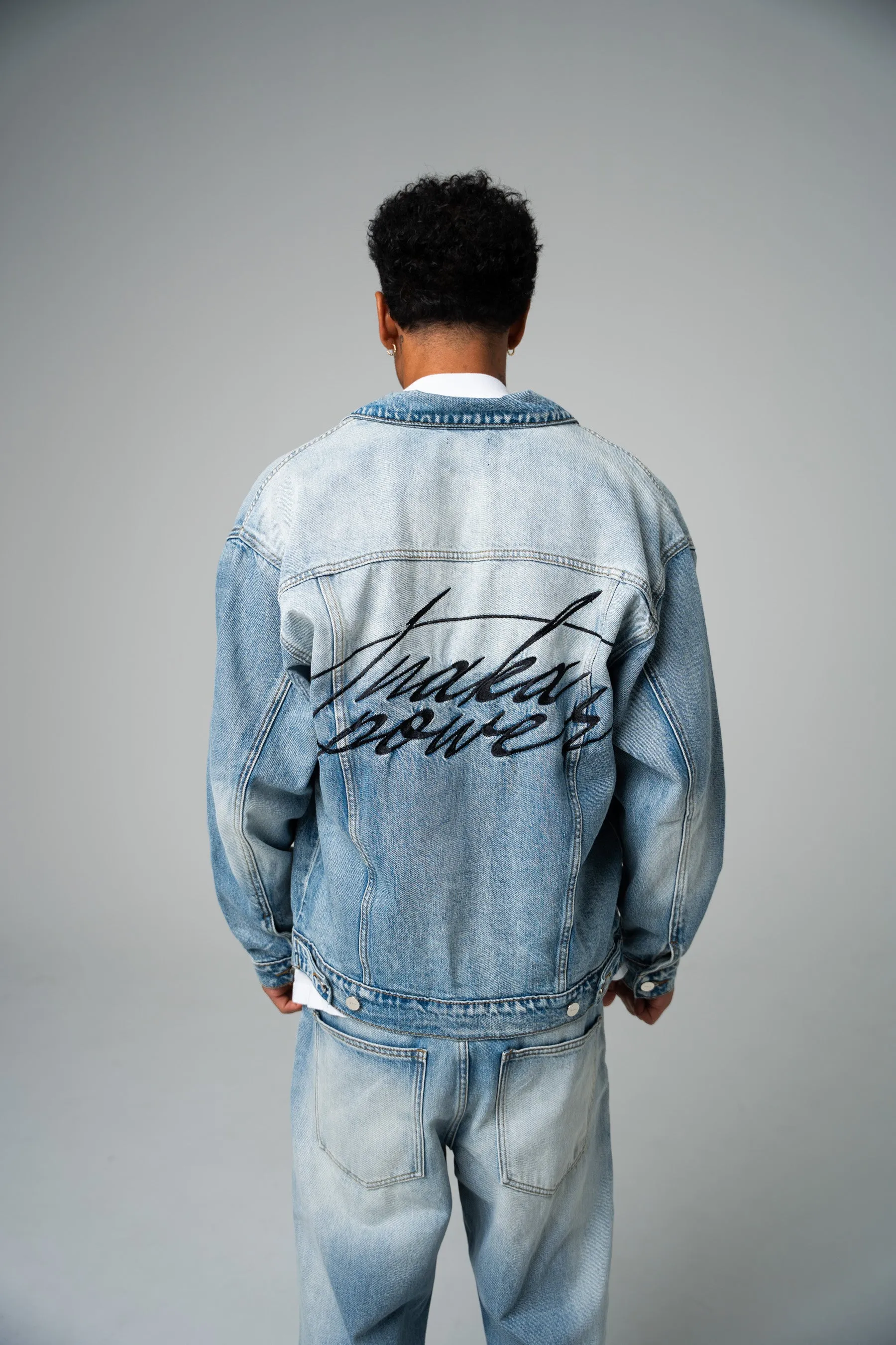 DENIM JEAN JACKET sold by Inaka power product image thumbnail 2