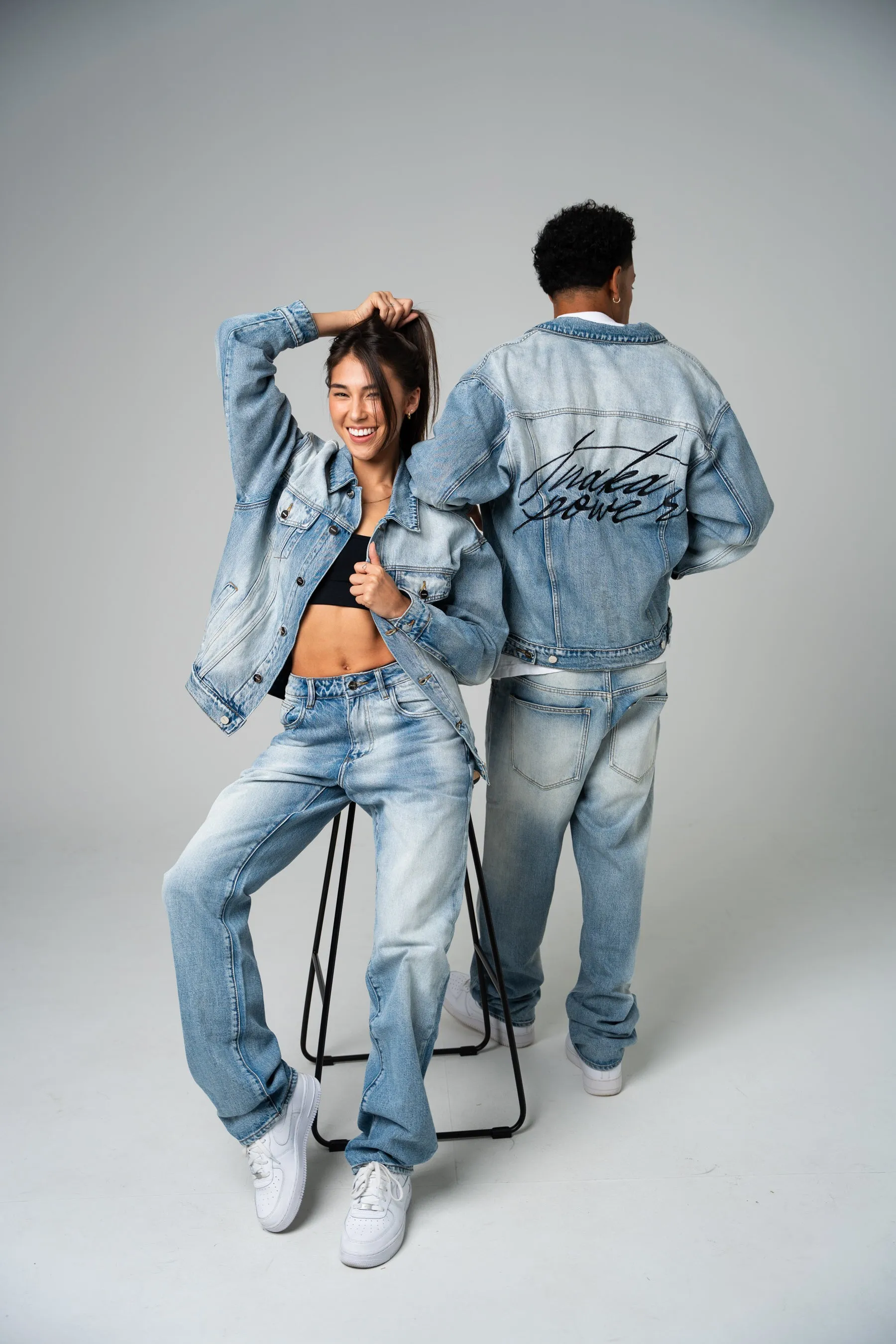 DENIM JEAN JACKET sold by Inaka power product image thumbnail 5