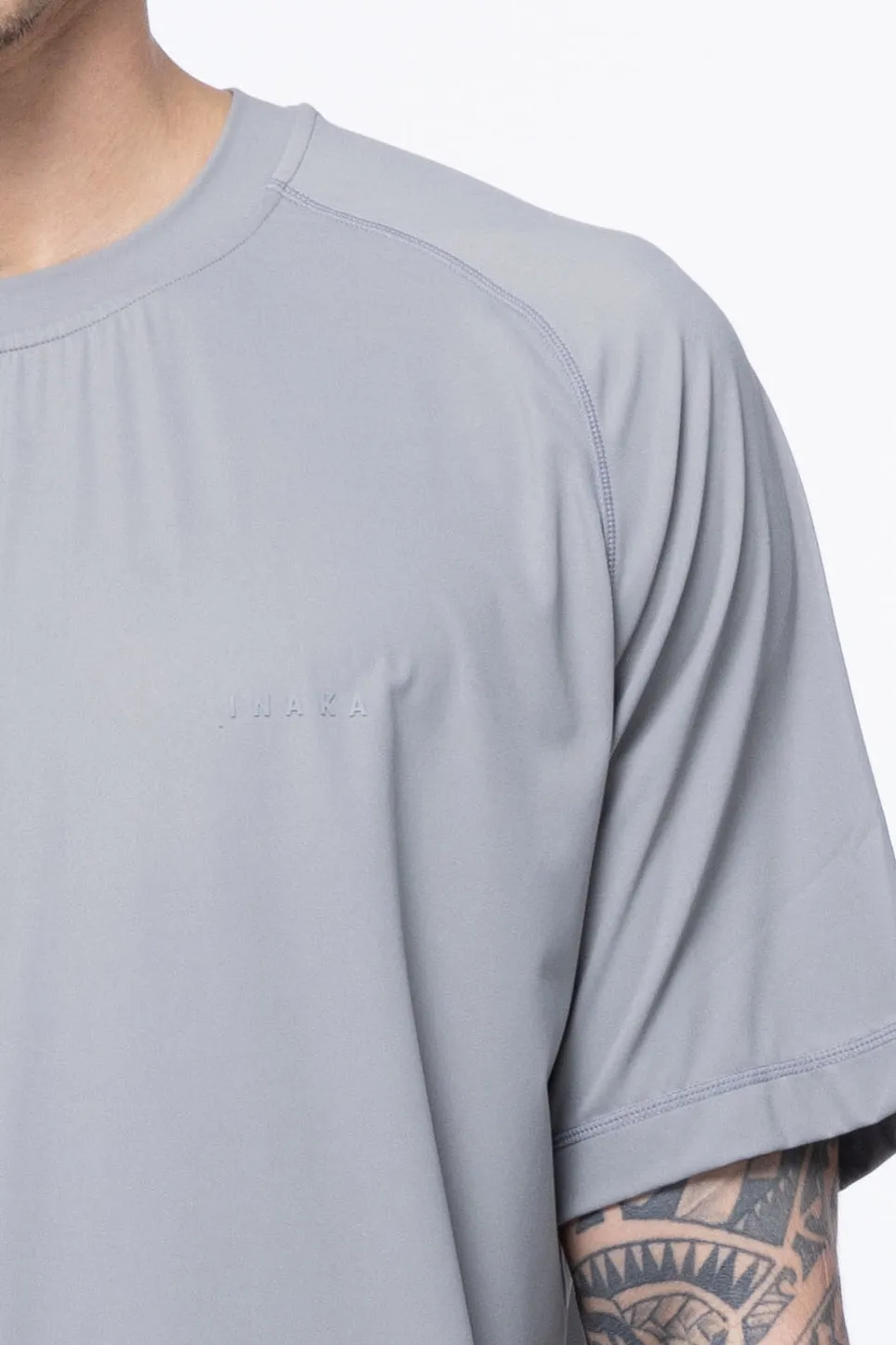 PERFORMANCE CLUB TEE - GREY sold by Inaka power product image thumbnail 5