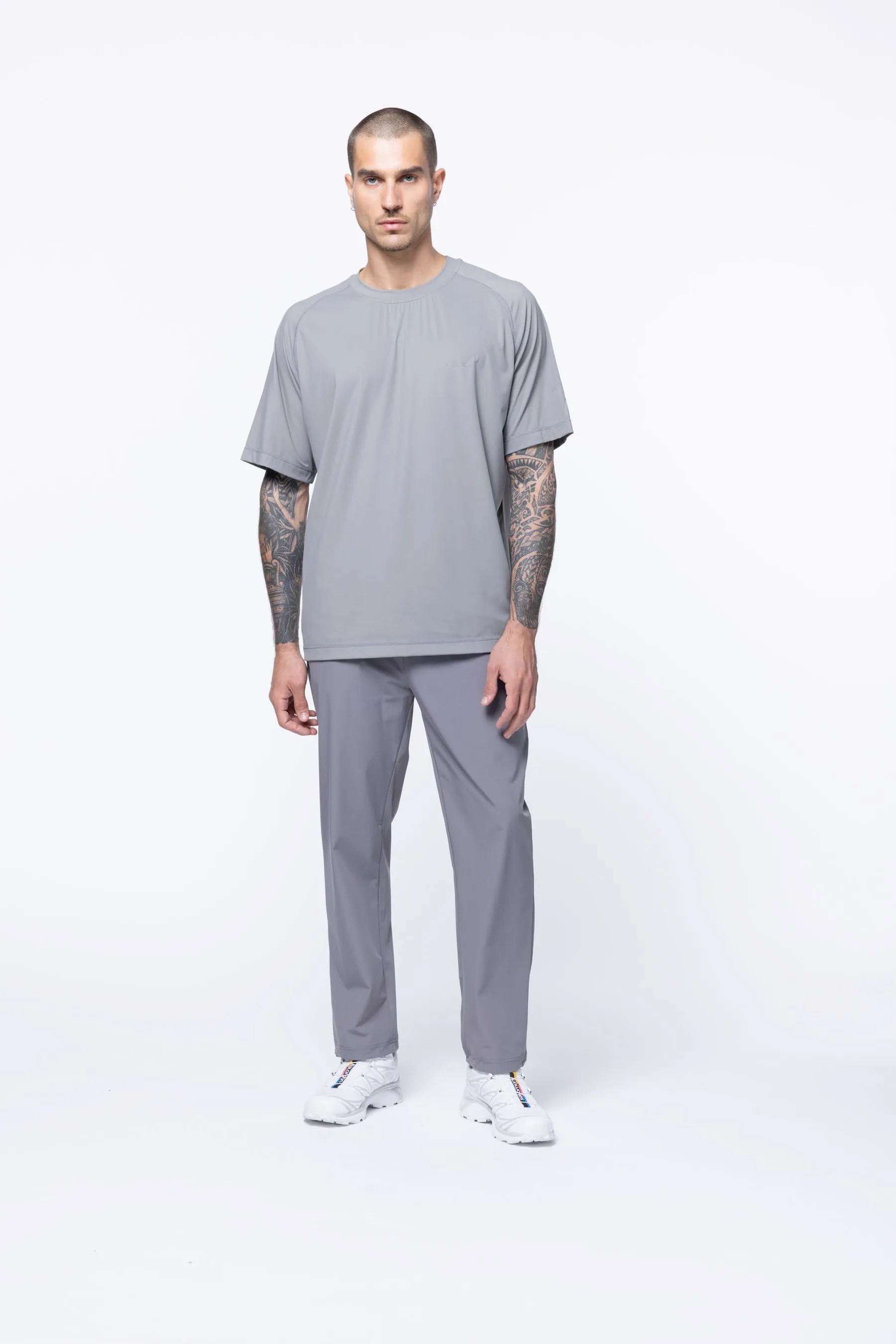 PERFORMANCE CLUB TEE - GREY sold by Inaka power product image thumbnail 4