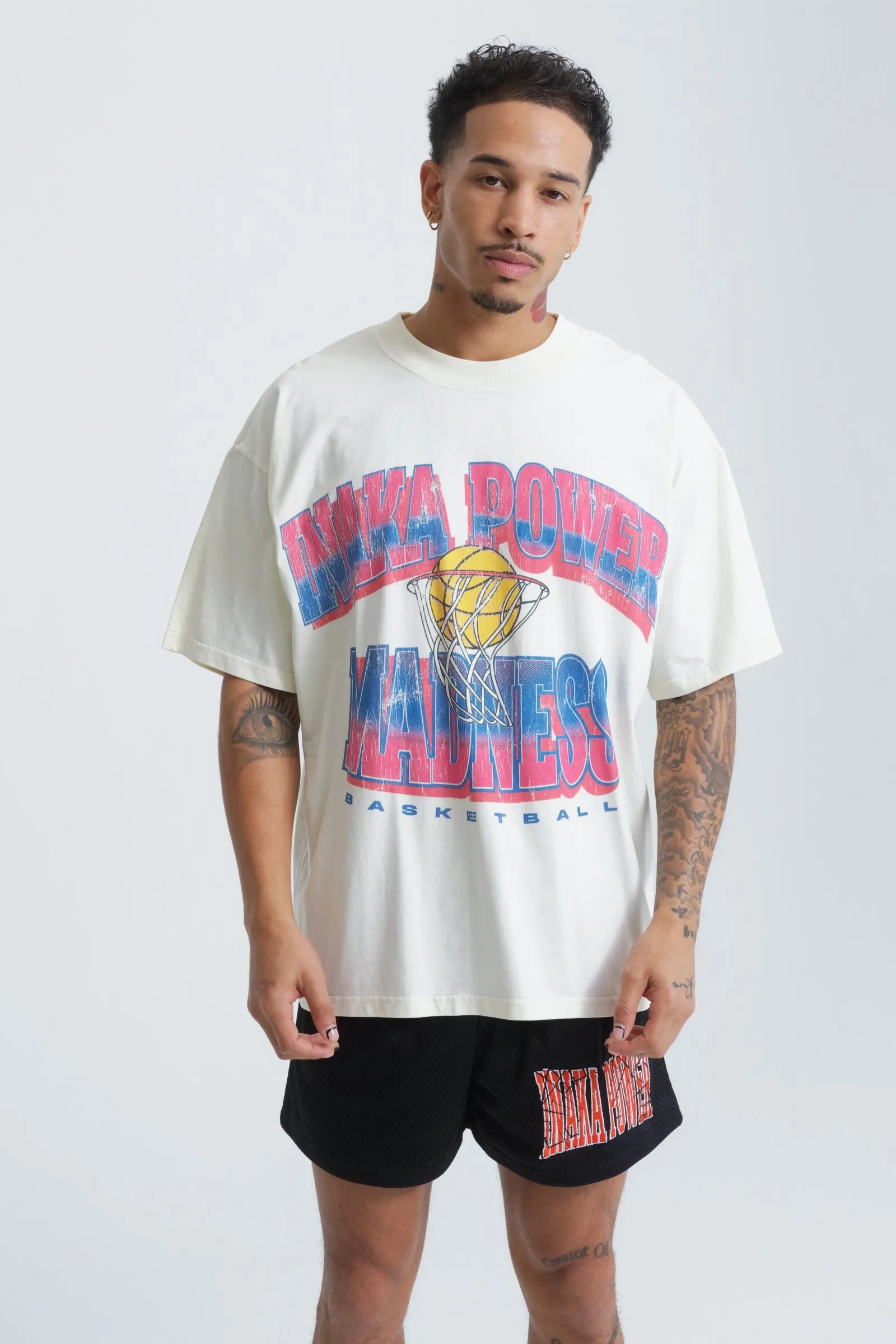 INAKA MADNESS TEE - CREAM sold by Inaka power product image thumbnail 2