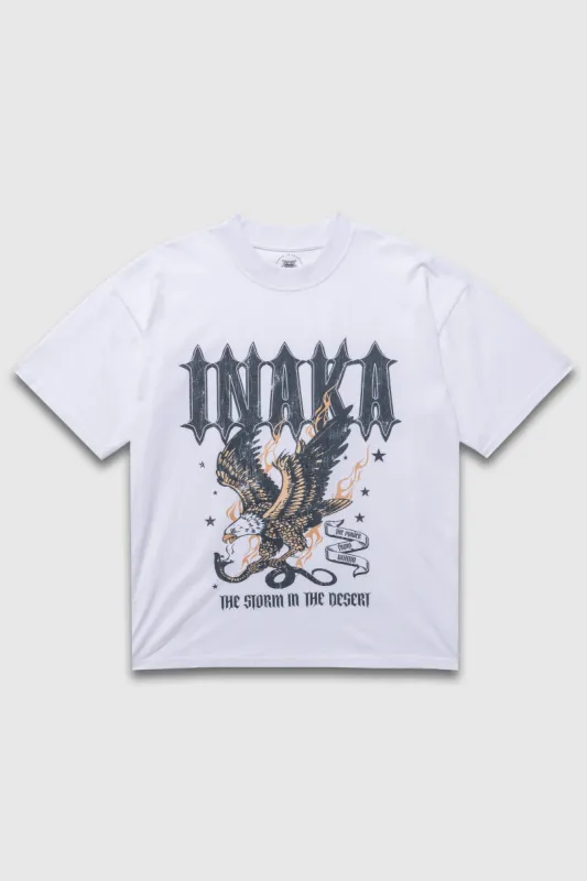 SKYRIDER TEE - WHITE sold by Inaka power