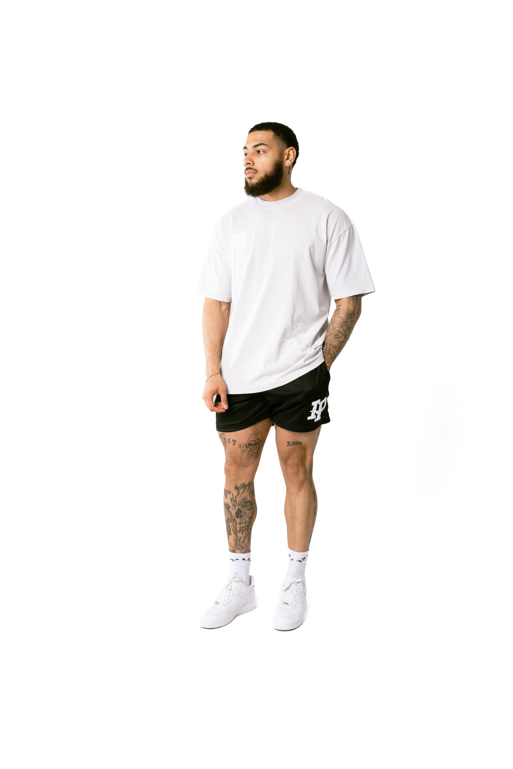 '18 Tee - Light Grey sold by Inaka power product image thumbnail 8