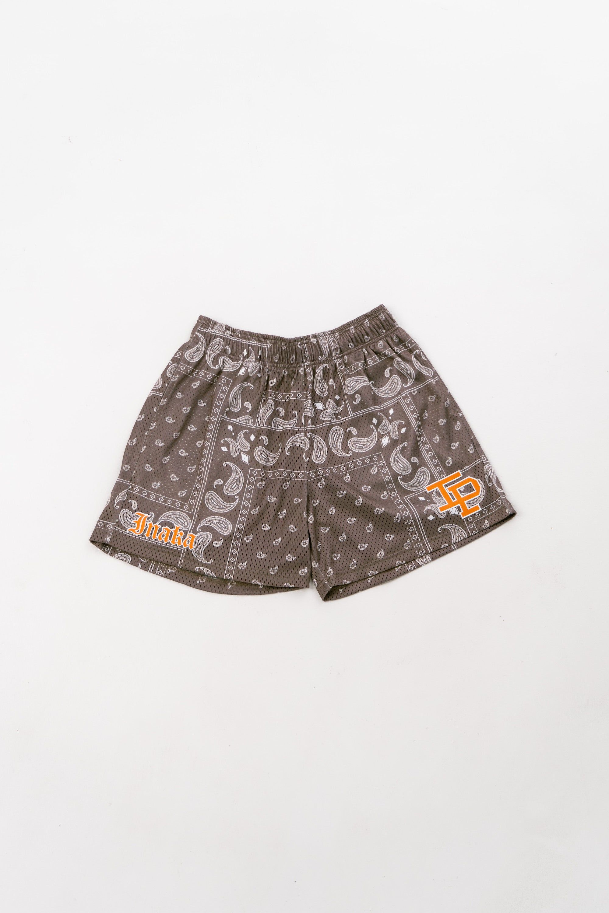 Paisley V2 Shorts - Taupe sold by Inaka power