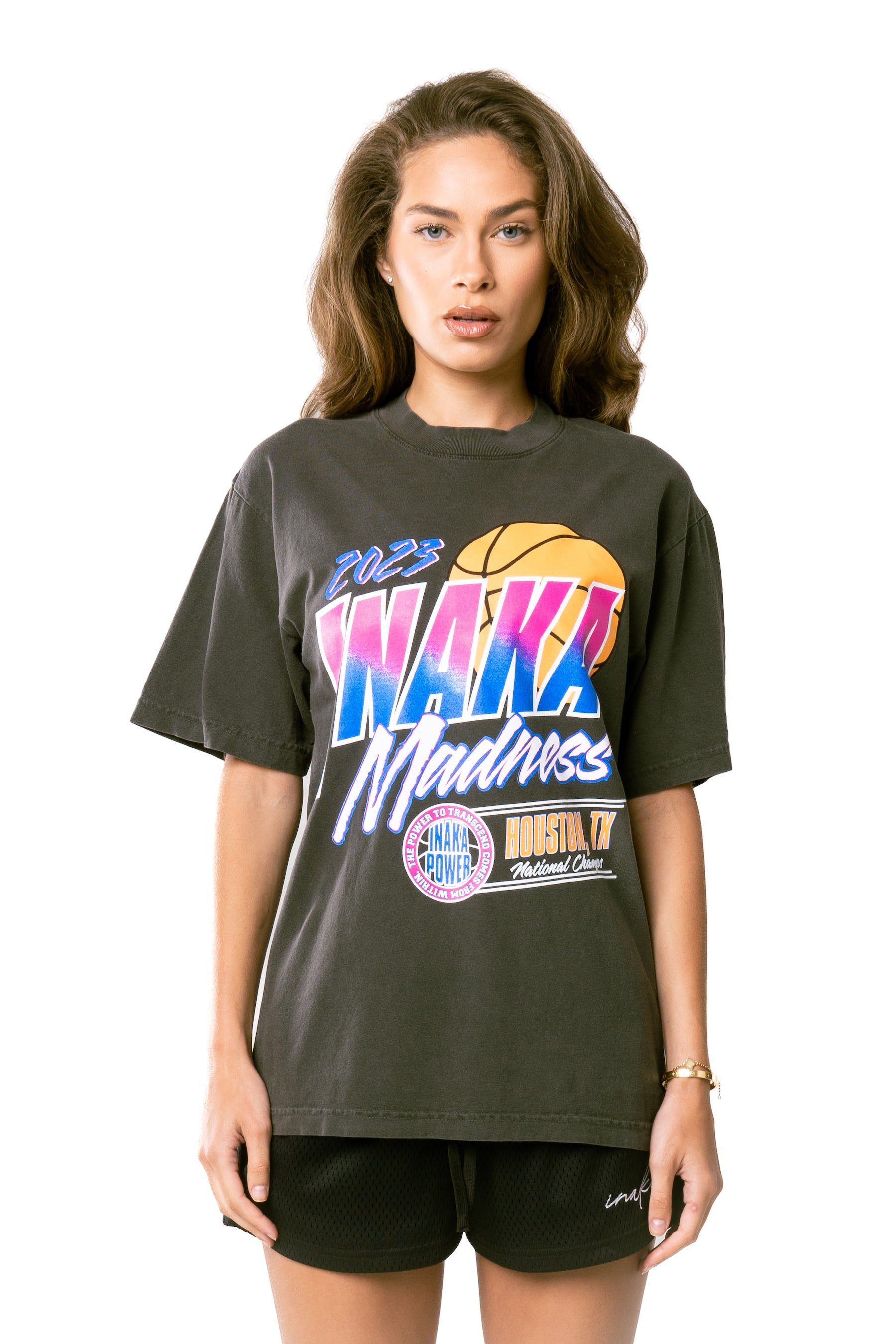 Madness tee - Vintage Grey sold by Inaka power product image thumbnail 4