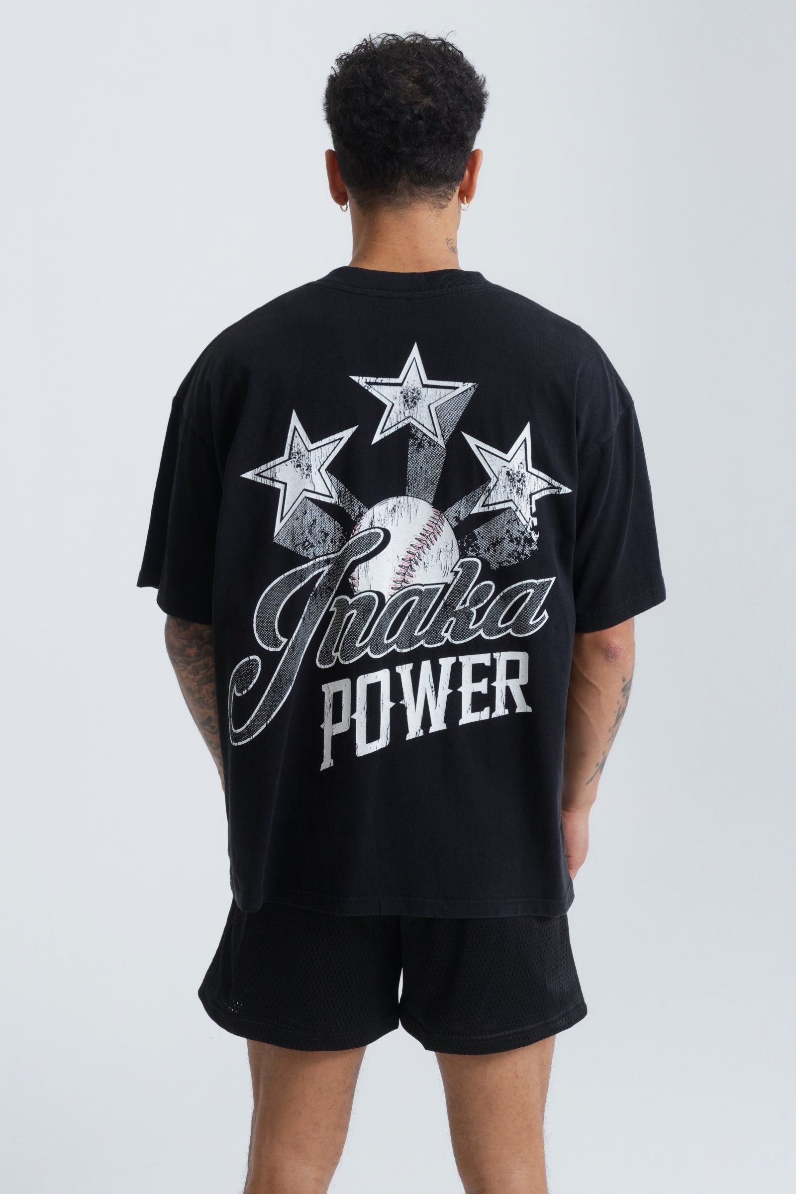 Grand Slam Tee - Black sold by Inaka power product image thumbnail 5