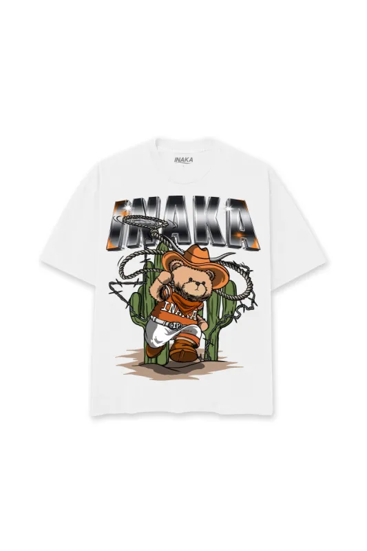 INAKA HOOK ‘EM TEDDY - WHITE sold by Inaka power