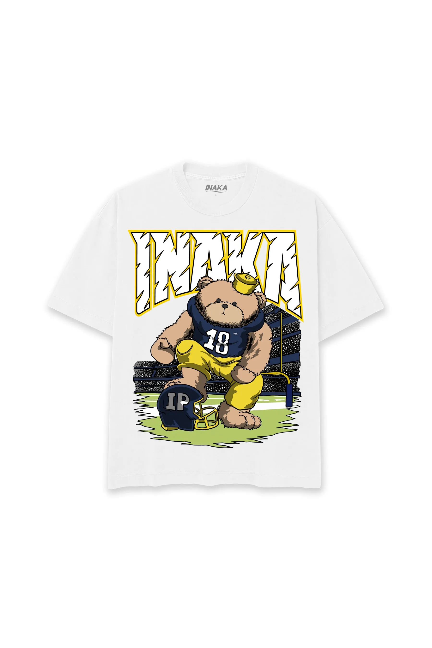 INAKA WOLVERINE TEDDY - WHITE sold by Inaka power