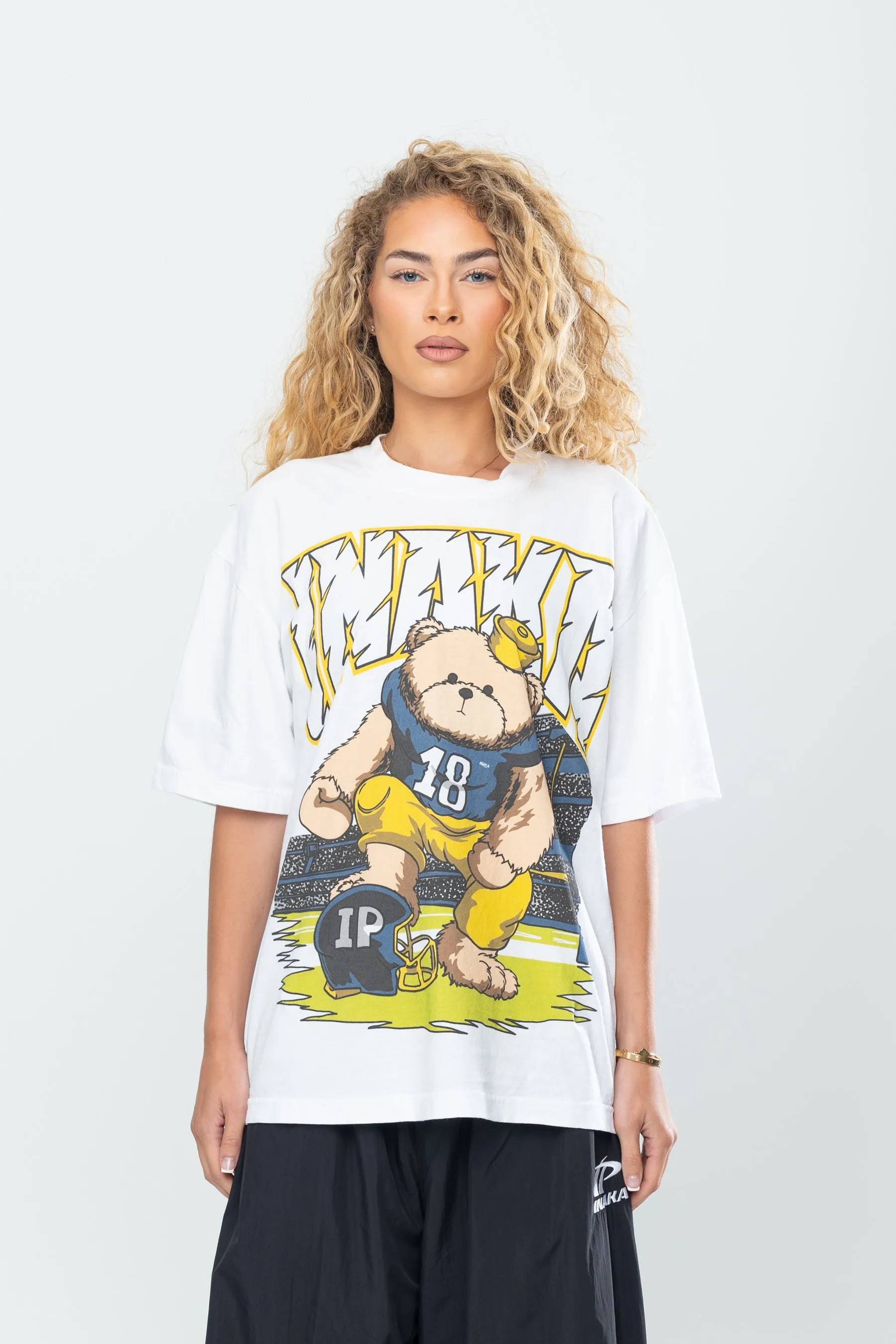 INAKA WOLVERINE TEDDY - WHITE sold by Inaka power product image thumbnail 3