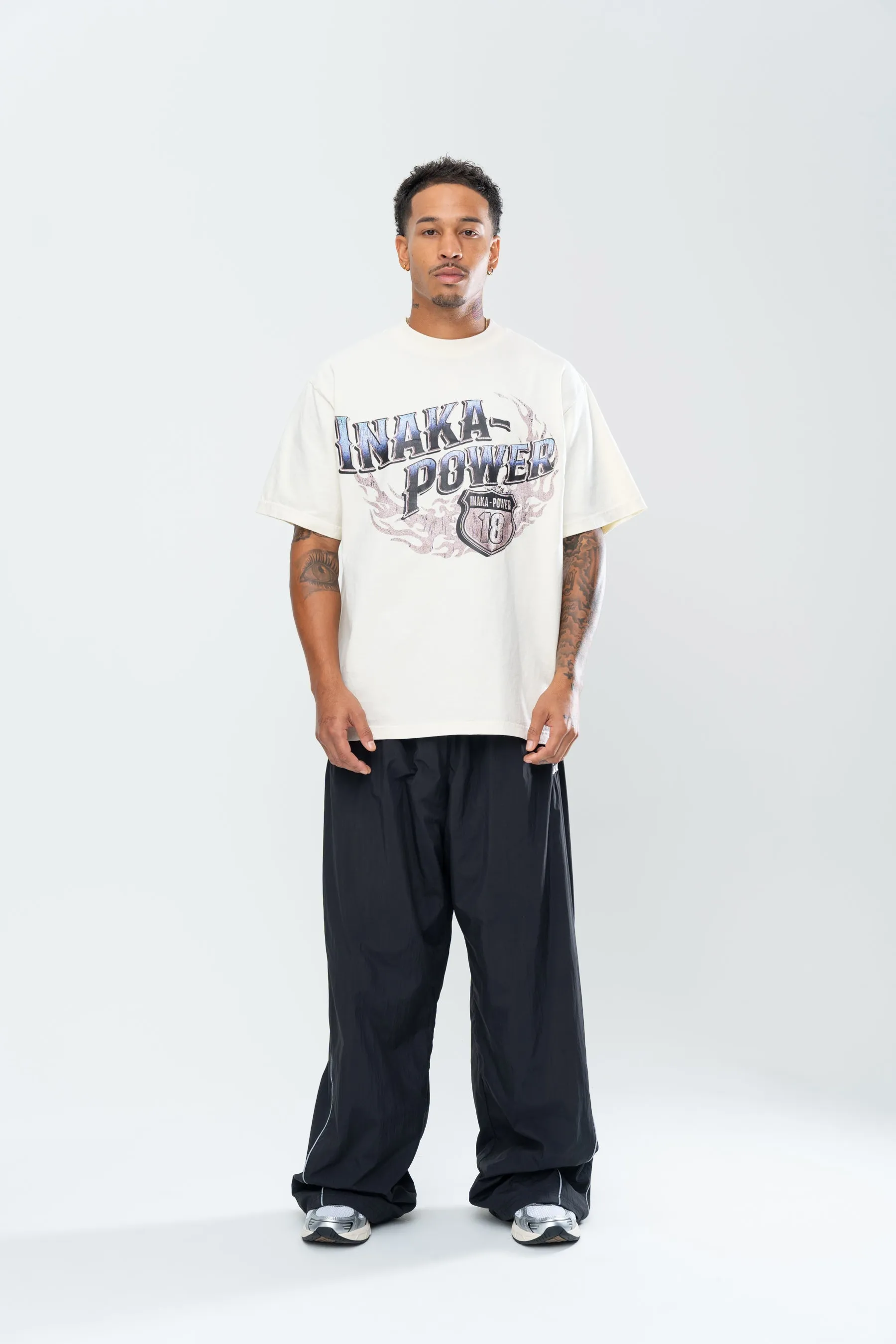INAKA RADIANT FLAME TEE - CREAM sold by Inaka power product image thumbnail 4