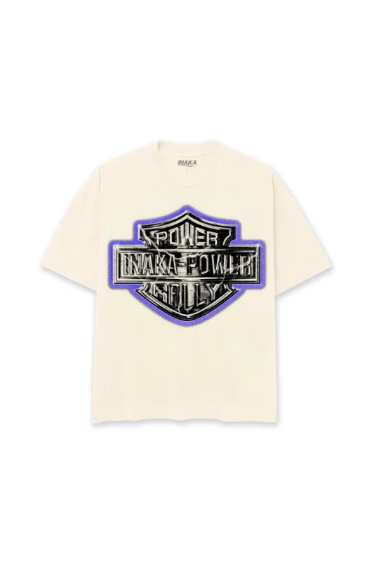 INAKA POWER RALLY TEE - CREAM sold by Inaka power