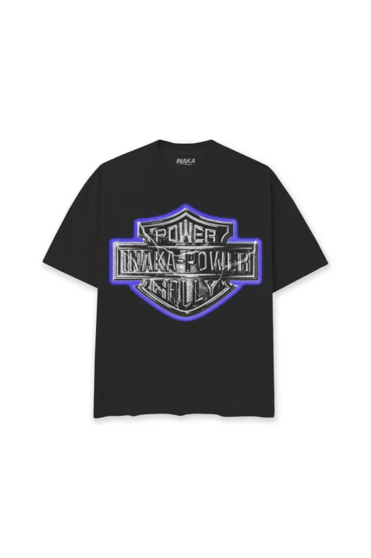 INAKA POWER RALLY TEE - BLACK sold by Inaka power