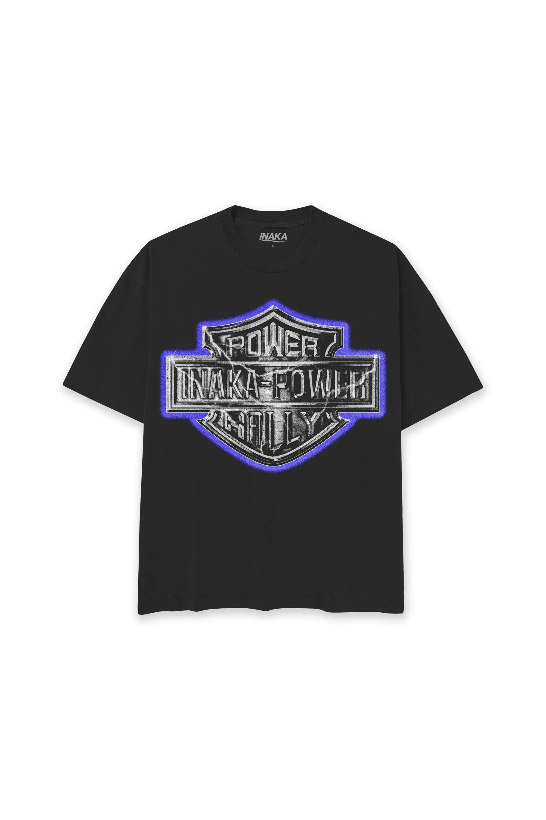 INAKA POWER RALLY TEE - BLACK sold by Inaka power