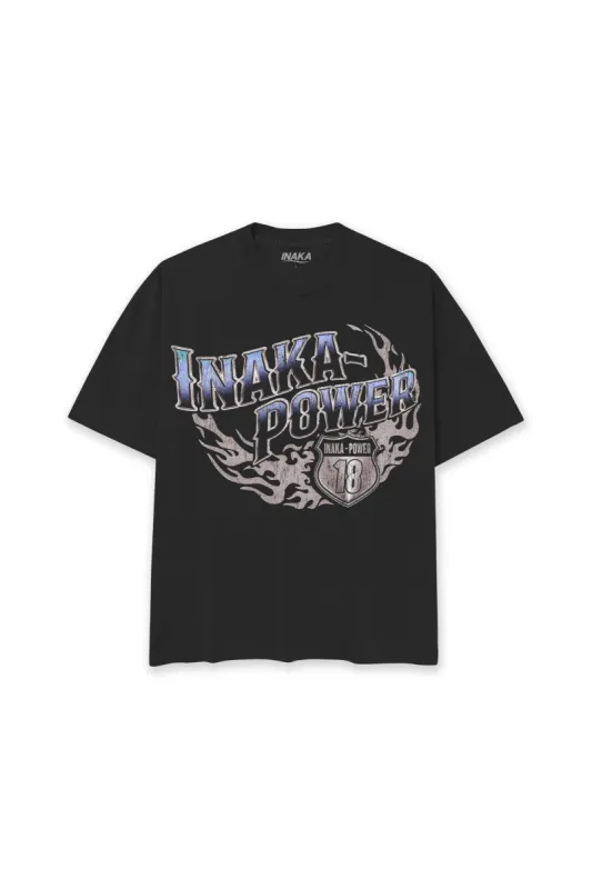 INAKA RADIANT FLAME TEE - BLACK sold by Inaka power