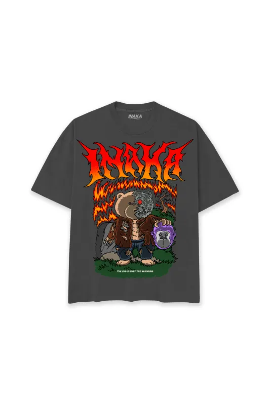 INAKA HALLOWEEN TEDDY - VINTAGE BLACK sold by Inaka power