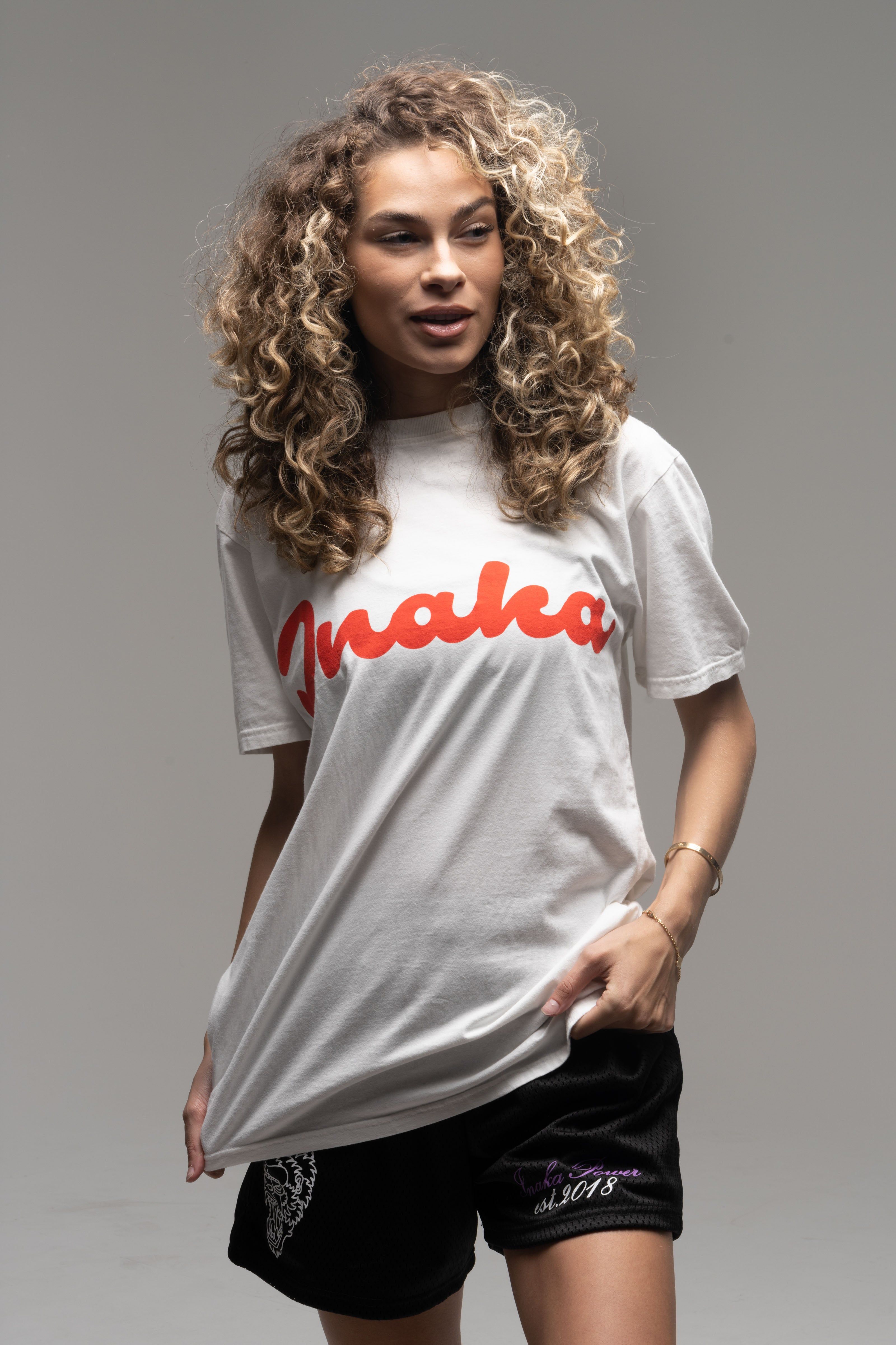 Script Tee - White sold by Inaka power product image thumbnail 2