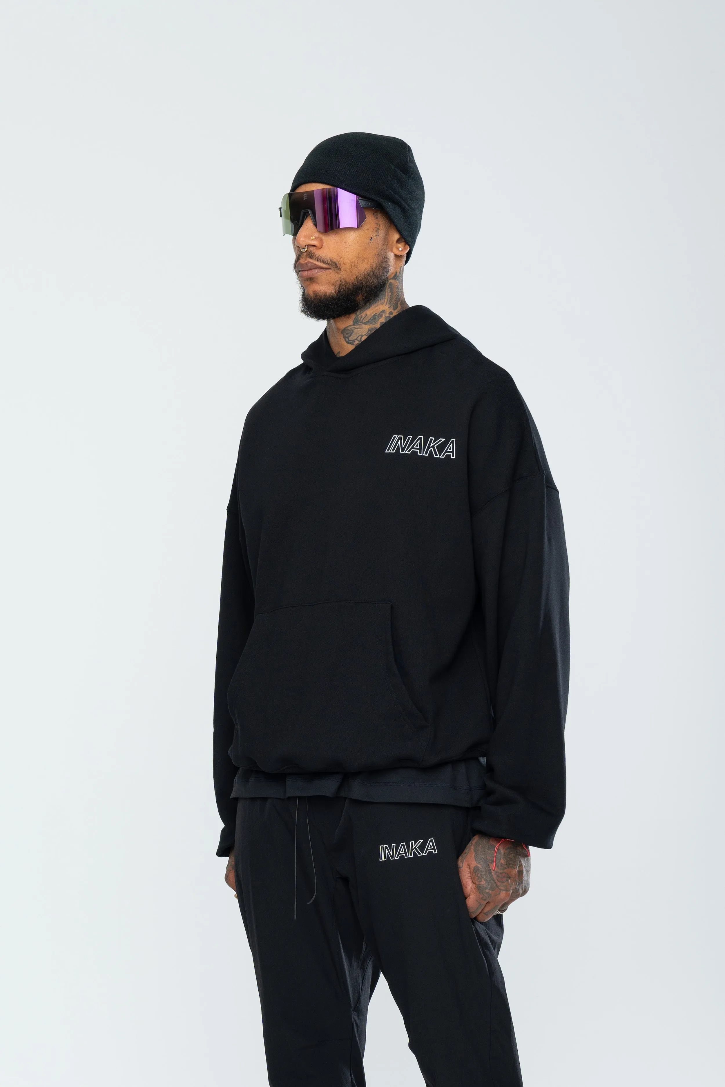 IRC TEAM HOODIE - BLACK sold by Inaka power product image thumbnail 5