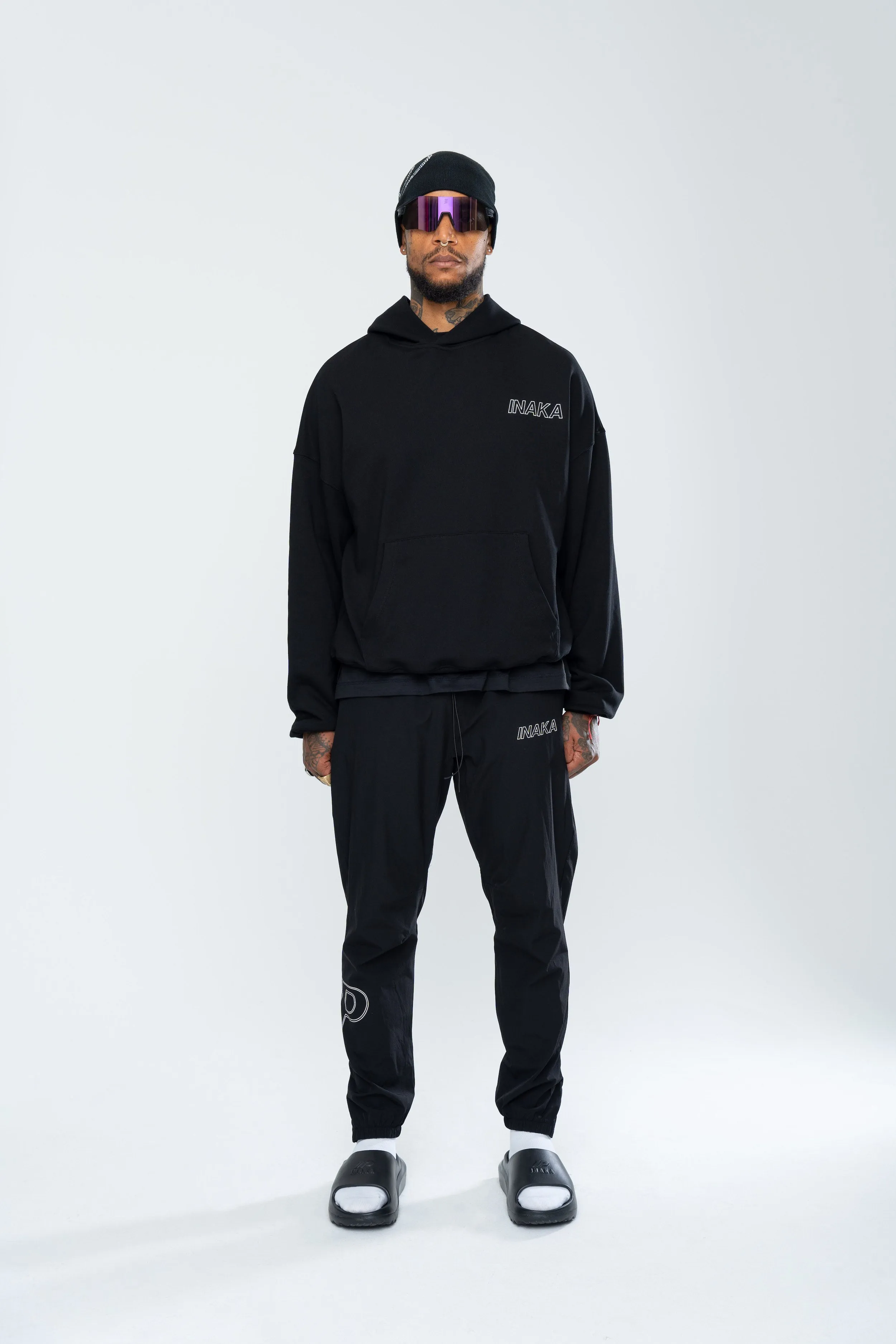 IRC TEAM HOODIE - BLACK sold by Inaka power product image thumbnail 3