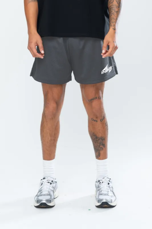 TUNDRA MESH SHORTS - ASPHALT sold by Inaka power