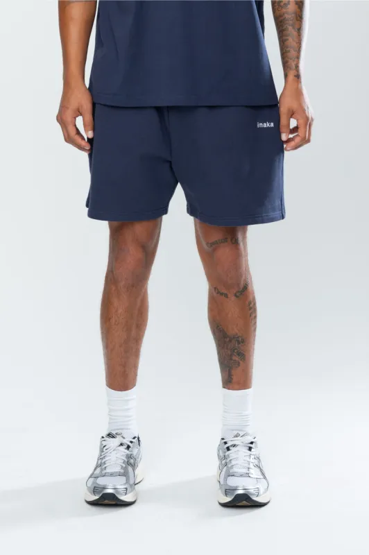 BASICS SHORTS - MIDNIGHT NAVY sold by Inaka power