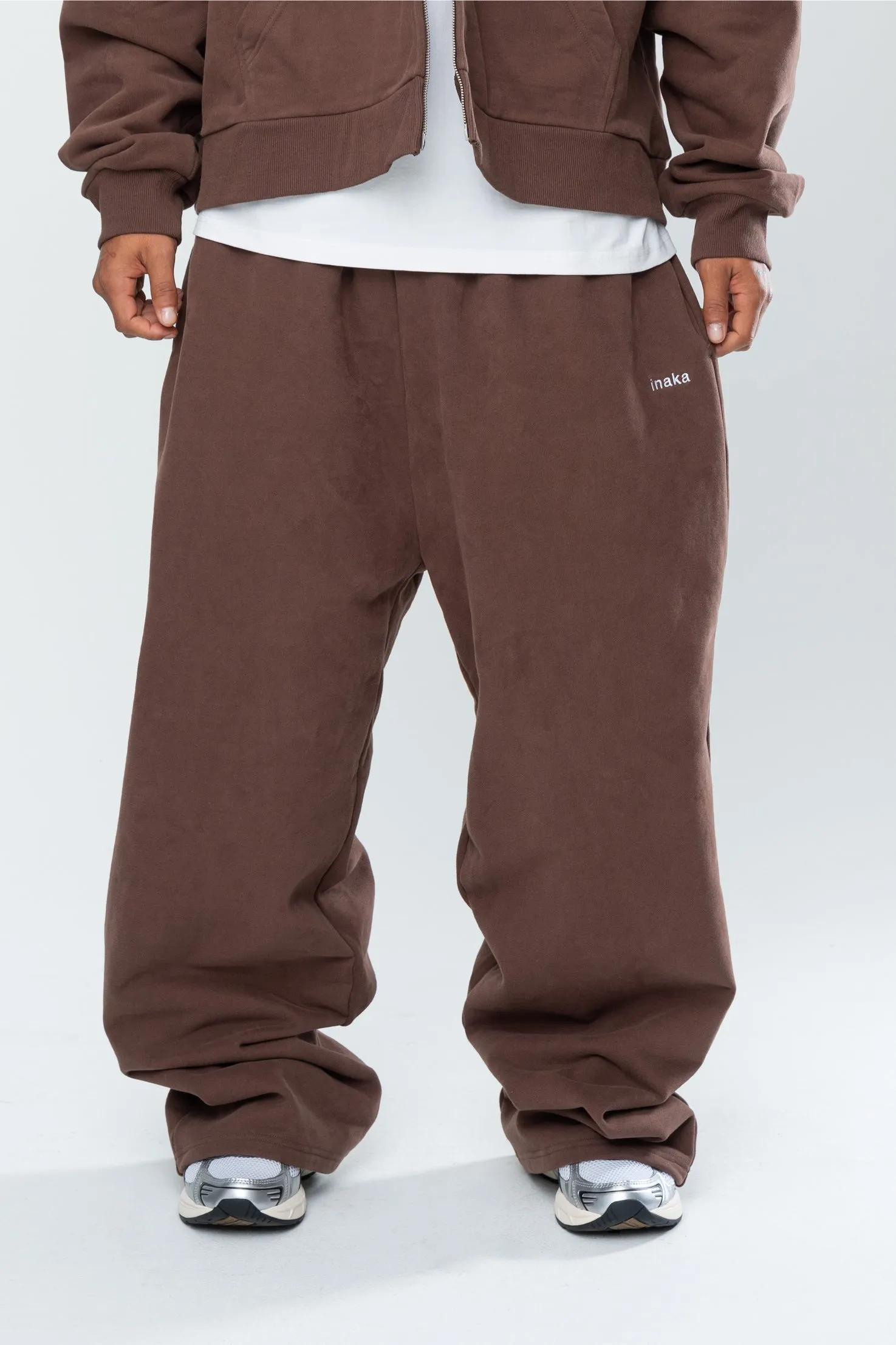 BASICS BAGGY SWEATS - ESPRESSO sold by Inaka power product image thumbnail 2