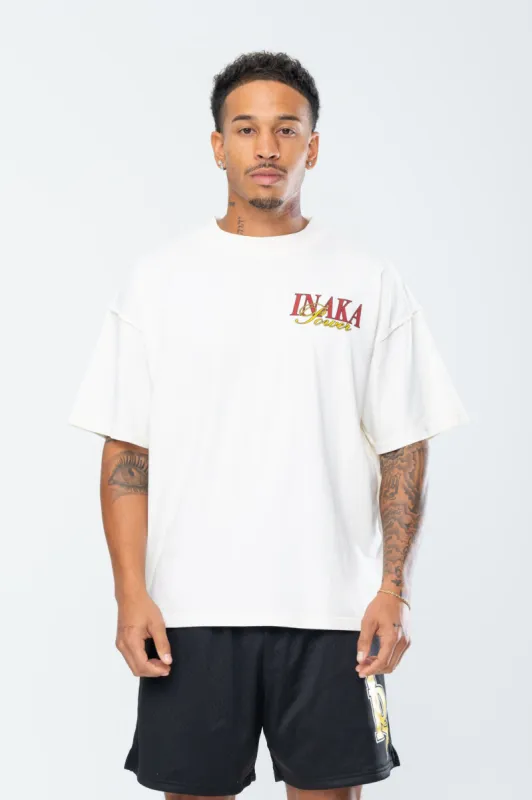 CLASSIC REVERSE TEE - CREAM sold by Inaka power