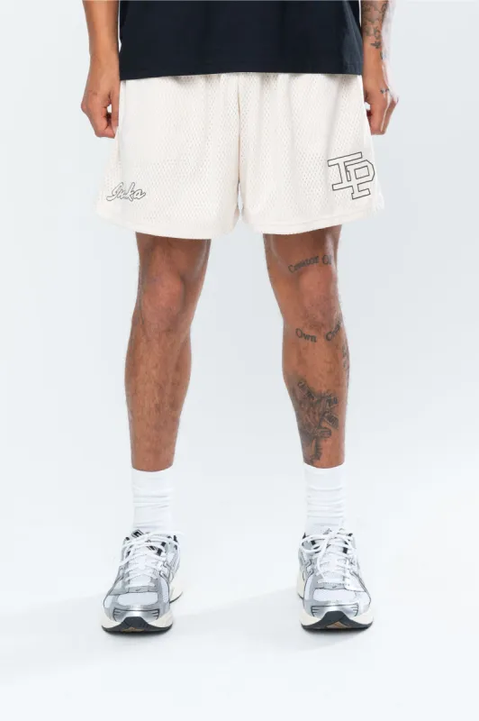 CLASSIC MESH SHORTS - CREAM sold by Inaka power