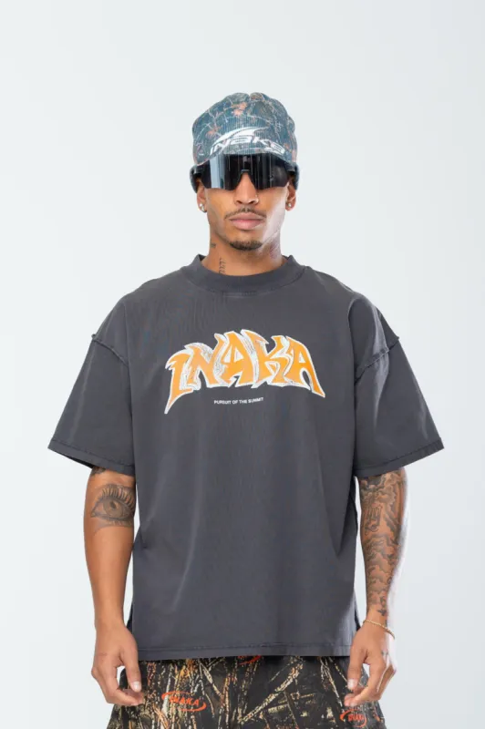 SUMMIT PURSUIT REVERSE TEE - VINTAGE BLACK sold by Inaka power
