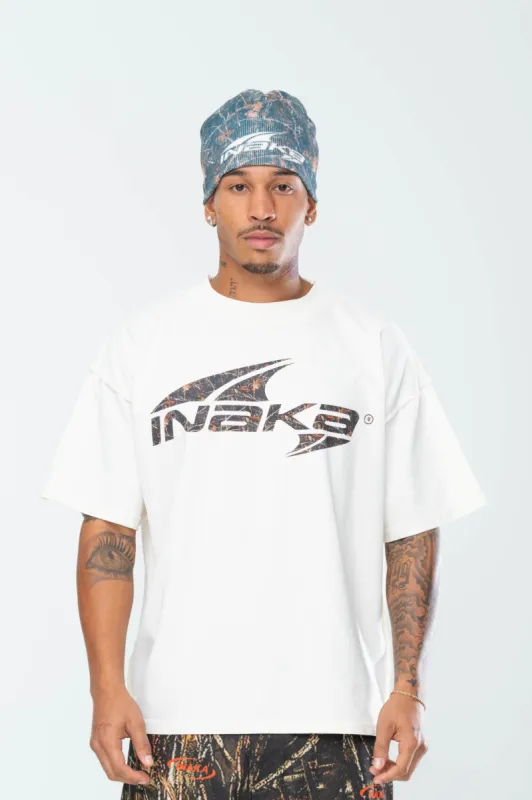 TUNDRA REVERSE TEE - CREAM/CAMO sold by Inaka power