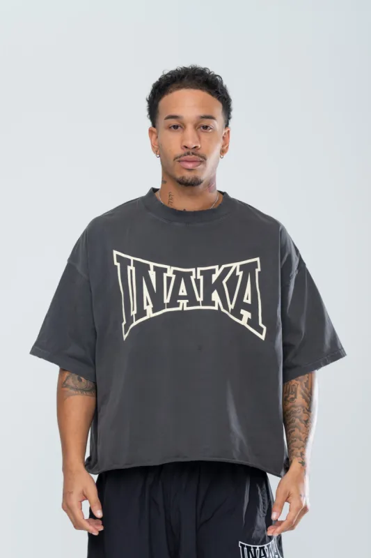 POWERSHOT CROPPED TEE - VINTAGE BLACK sold by Inaka power