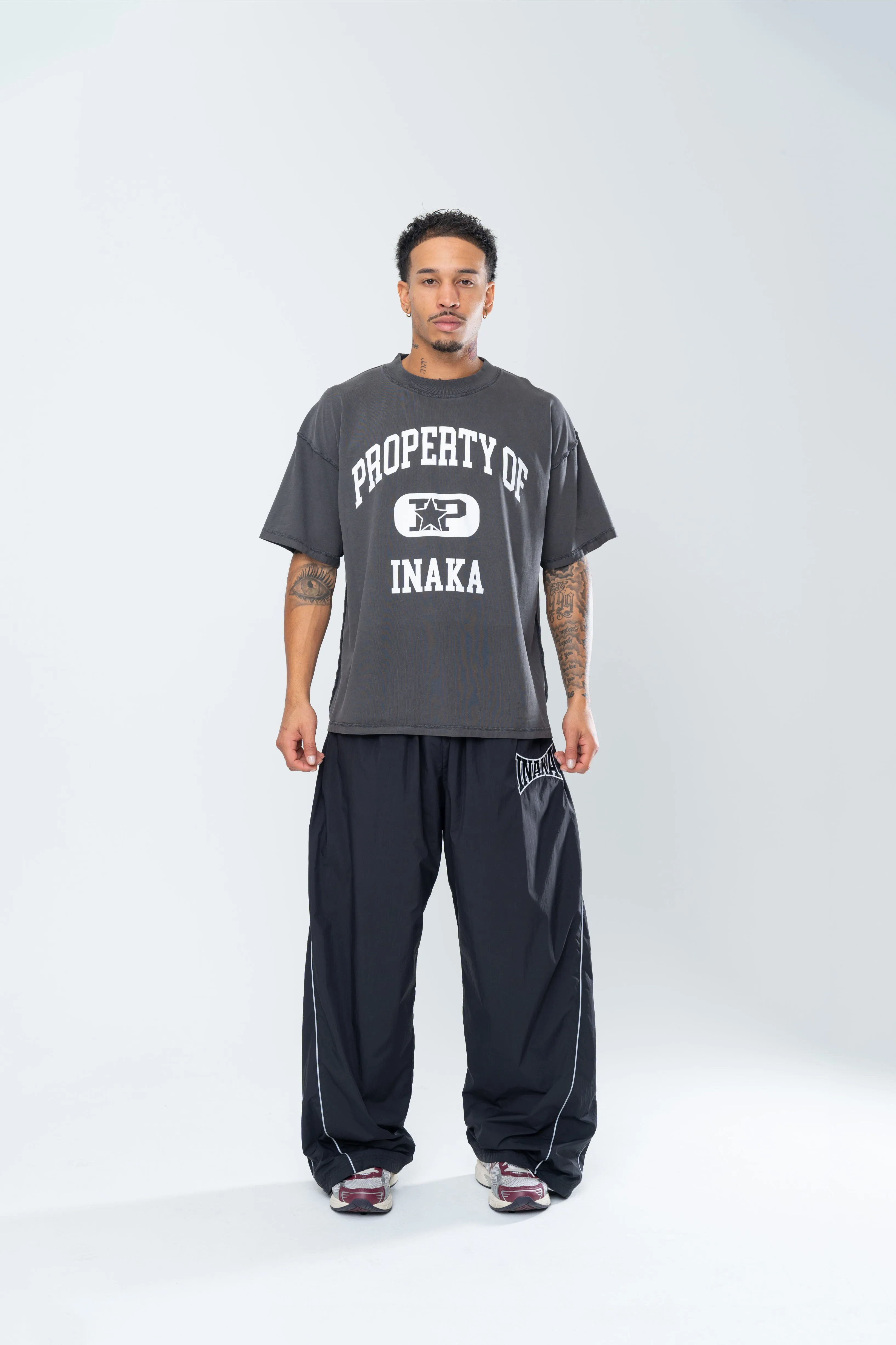 PROPERTY REVERSE TEE - VINTAGE BLACK sold by Inaka power product image thumbnail 2