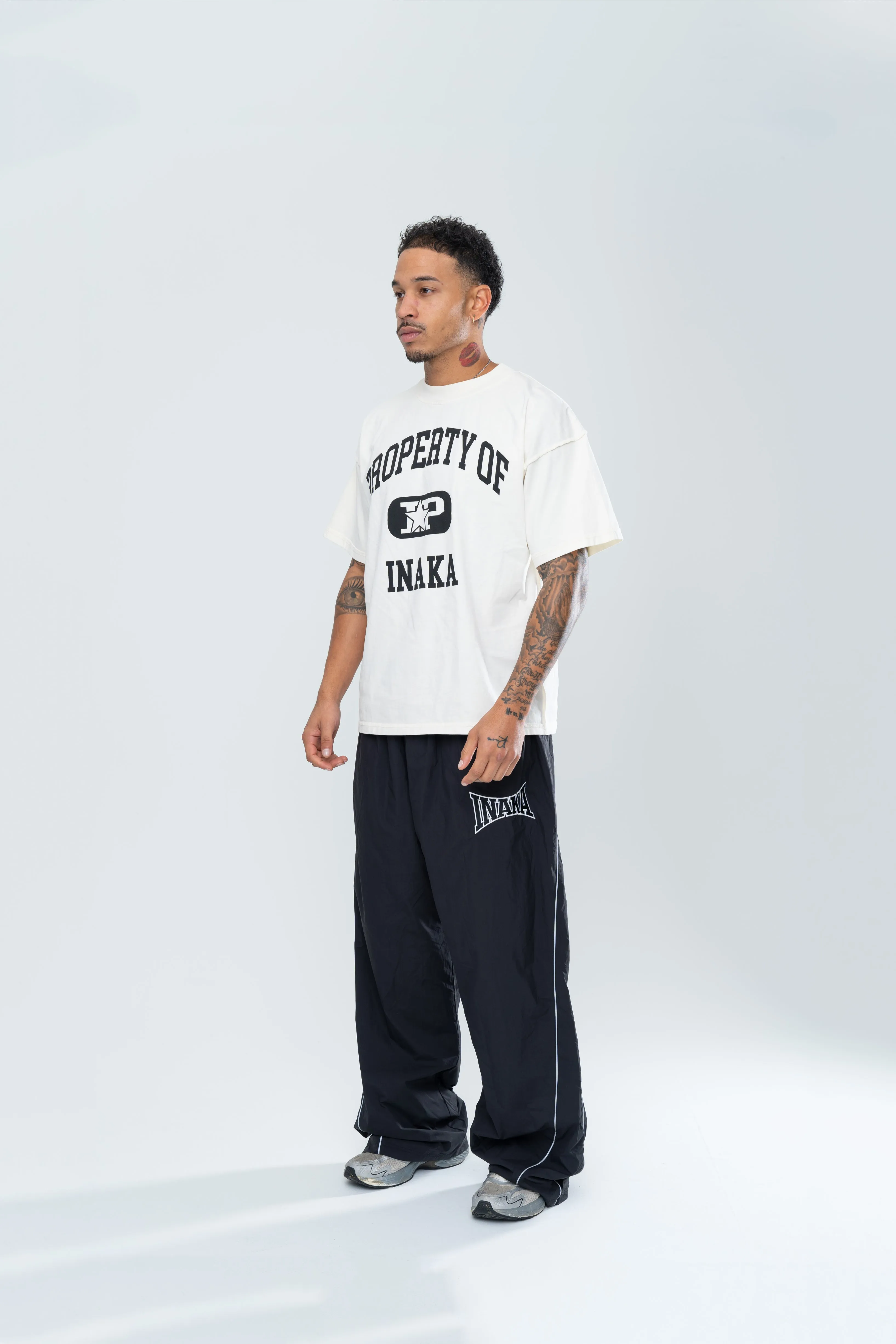 PROPERTY REVERSE TEE - CREAM sold by Inaka power product image thumbnail 3