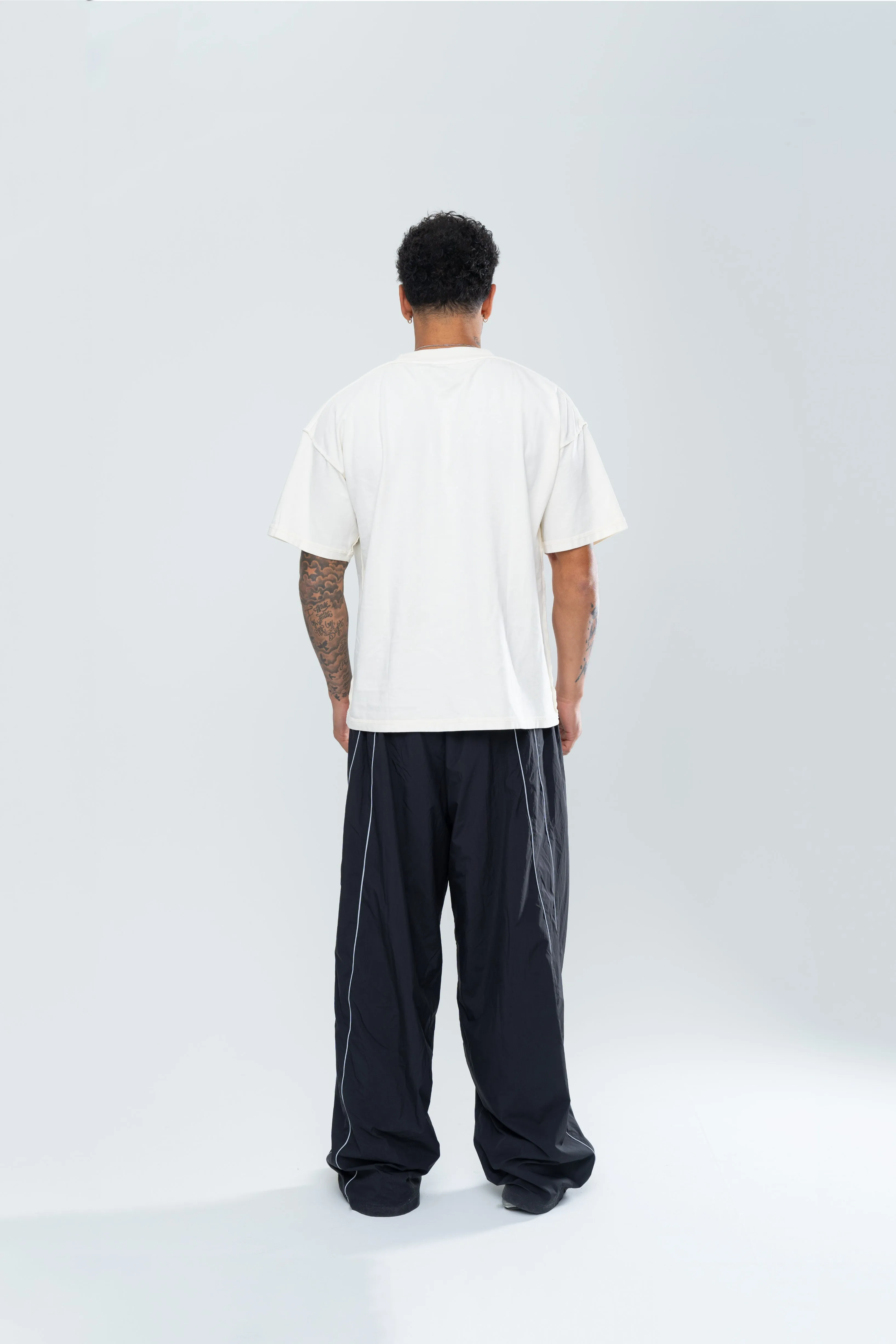 PROPERTY REVERSE TEE - CREAM sold by Inaka power product image thumbnail 5