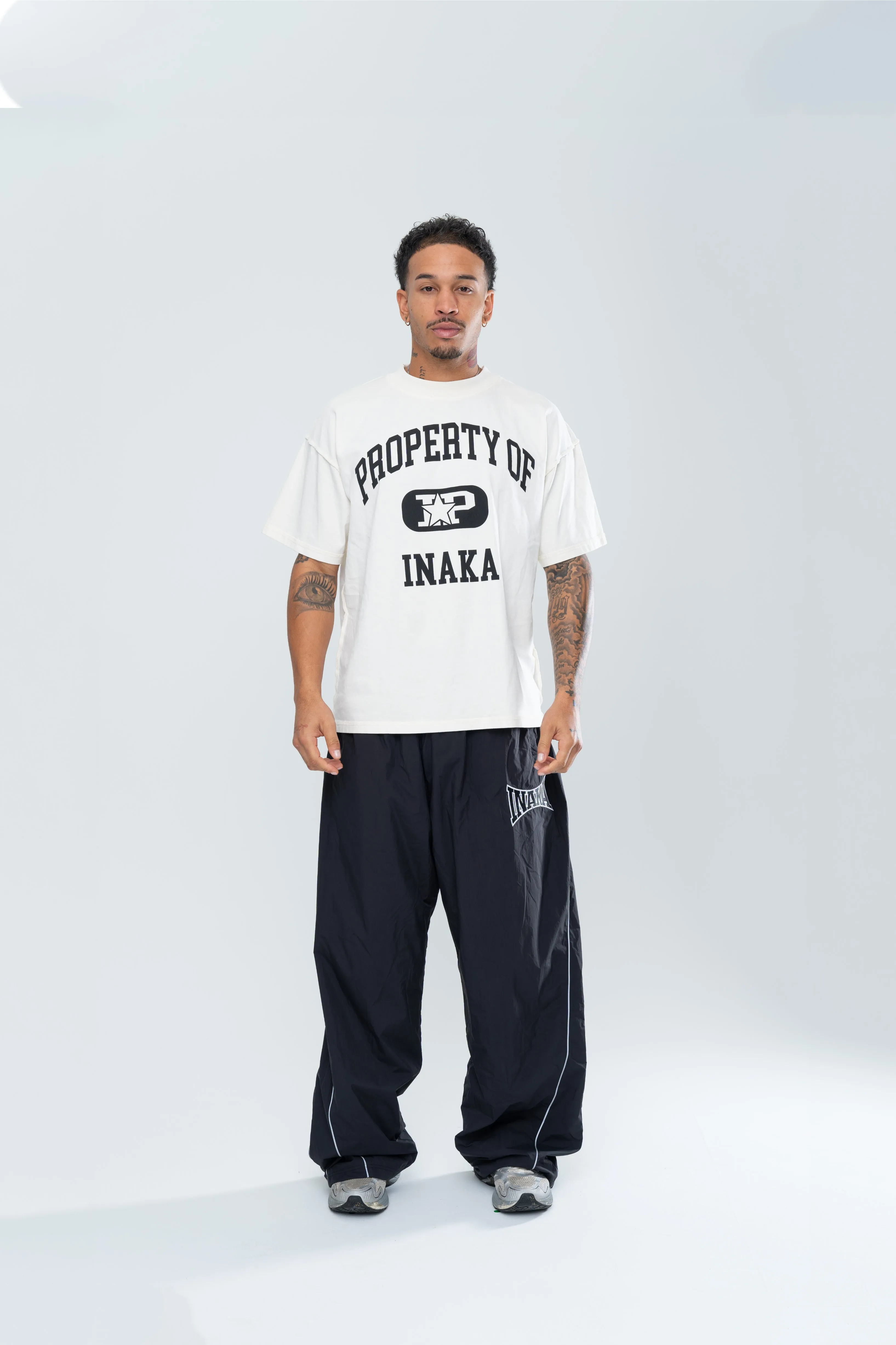 PROPERTY REVERSE TEE - CREAM sold by Inaka power product image thumbnail 2