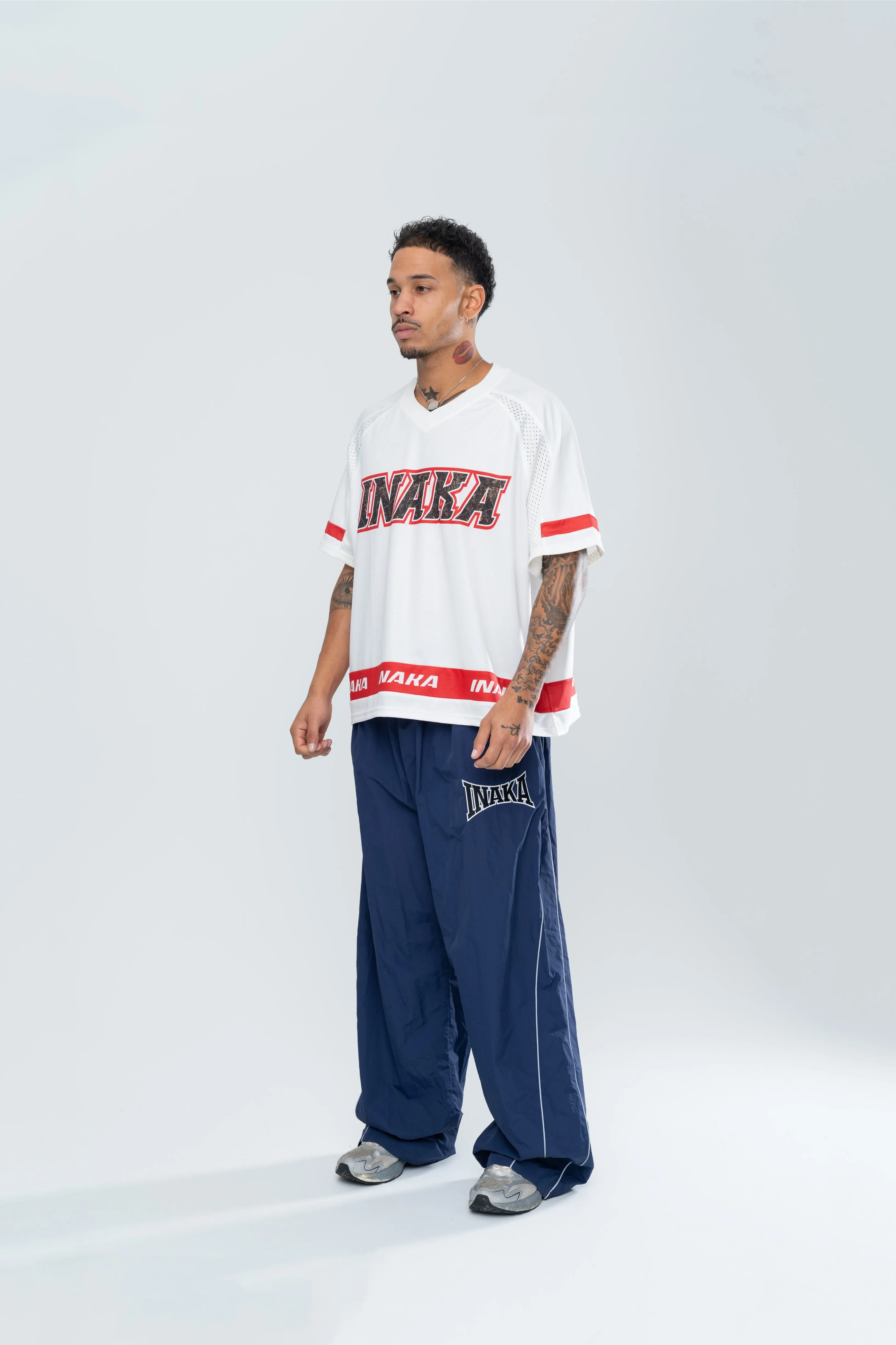 POWERSHOT BAGGY TRACKPANTS - NAVY sold by Inaka power product image thumbnail 3