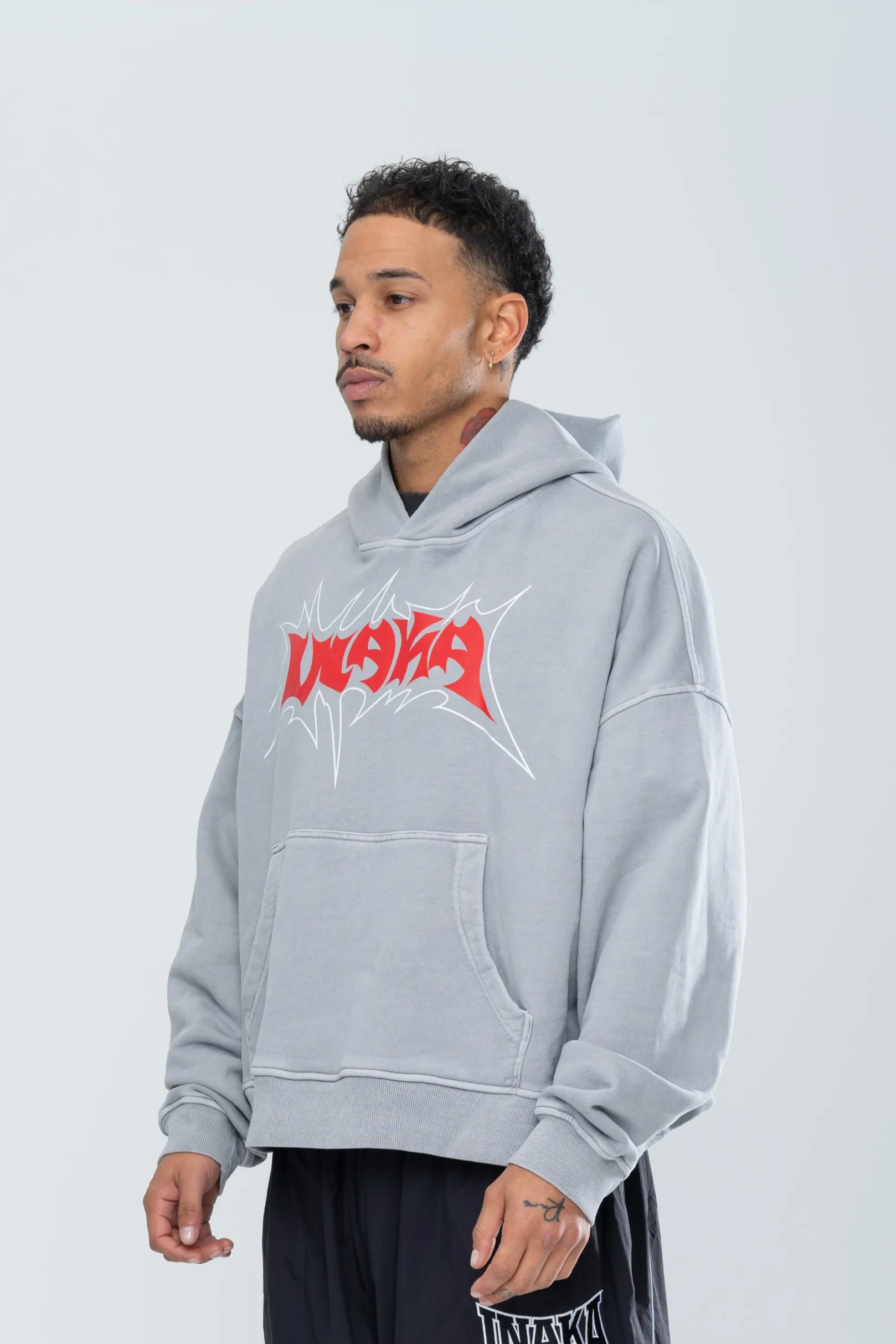 GUERRILLA HOODIE - VINTAGE GRAY sold by Inaka power product image thumbnail 4