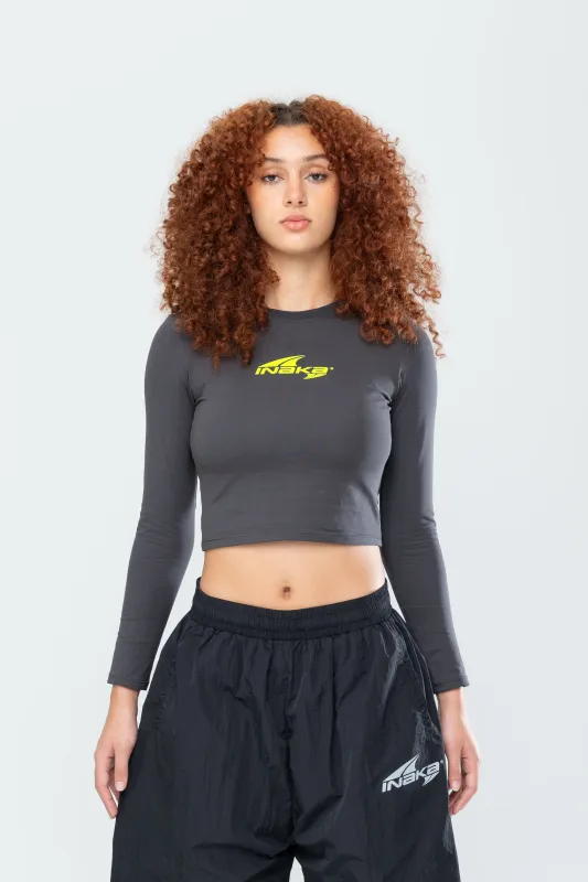 TUNDRA CROPPED LS - ASPHALT sold by Inaka power