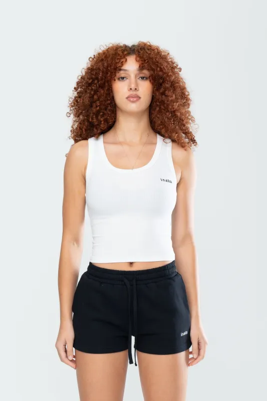 BASICS LOUNGE TANK - WHITE sold by Inaka power