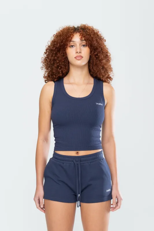 BASICS LOUNGE TANK - MIDNIGHT NAVY sold by Inaka power