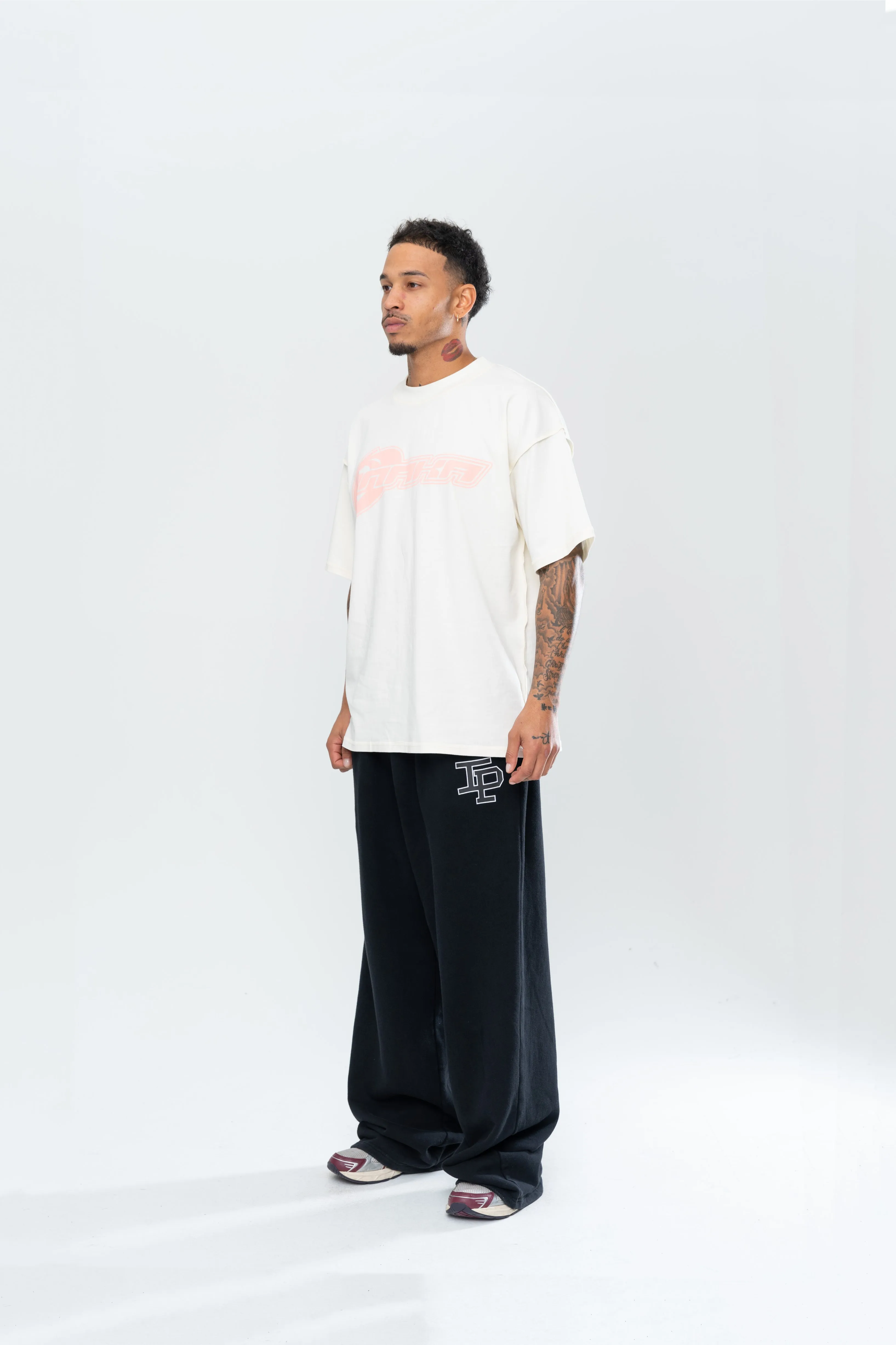 HYPERTEK REVERSE TEE - CREAM/PINK sold by Inaka power product image thumbnail 3