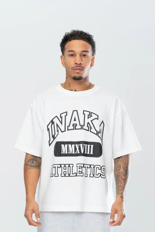 ATHLETICS TEE - WHITE sold by Inaka power