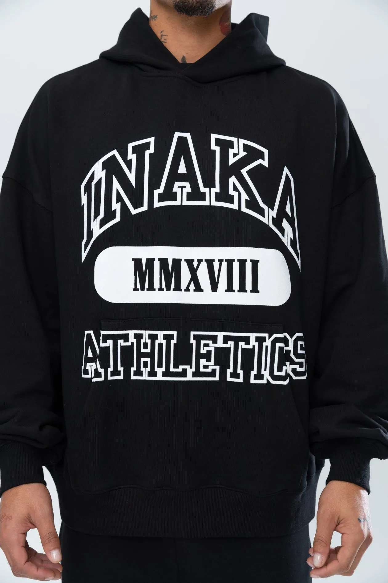 ATHLETICS HOODIE - BLACK sold by Inaka power product image thumbnail 3
