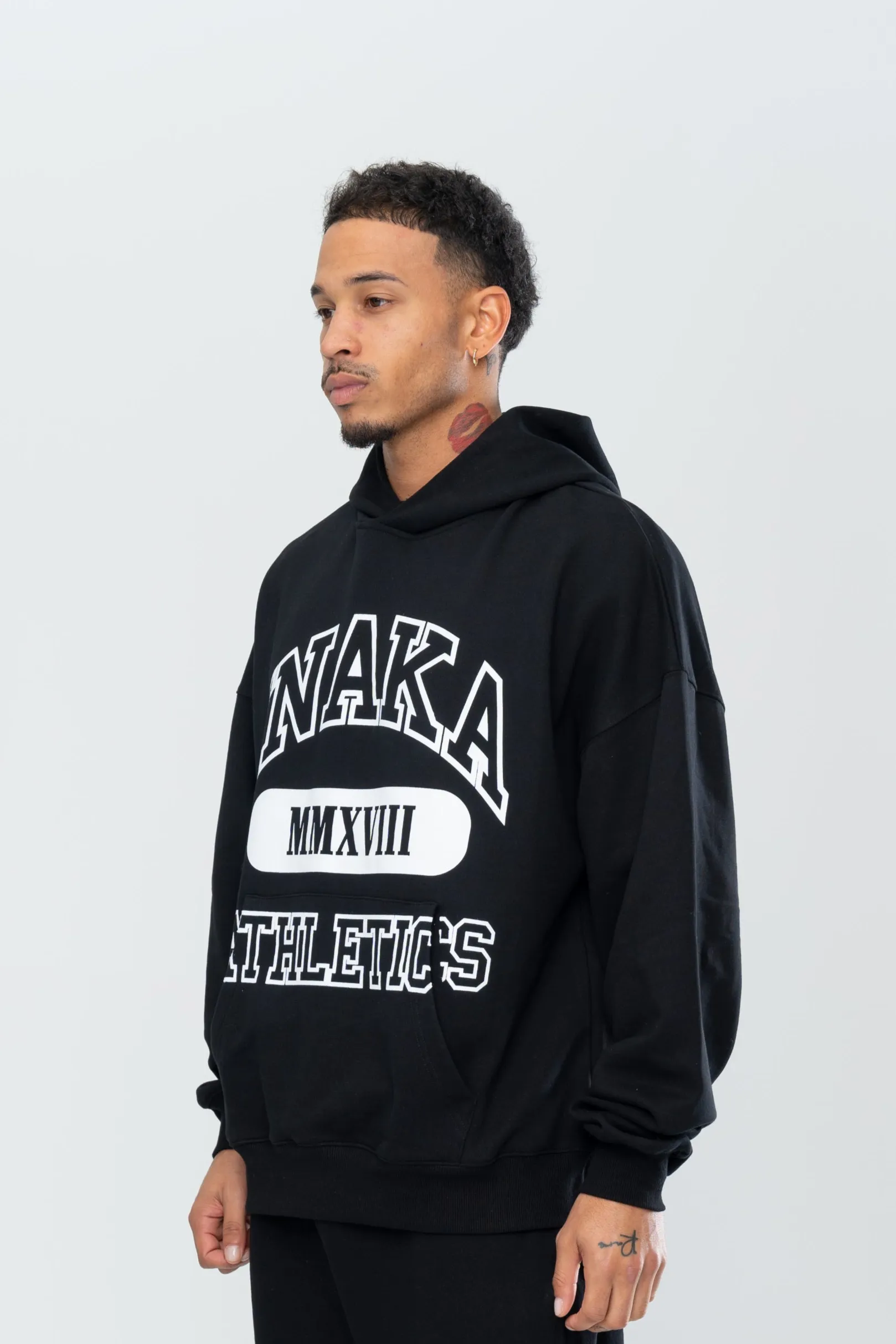 ATHLETICS HOODIE - BLACK sold by Inaka power product image thumbnail 5