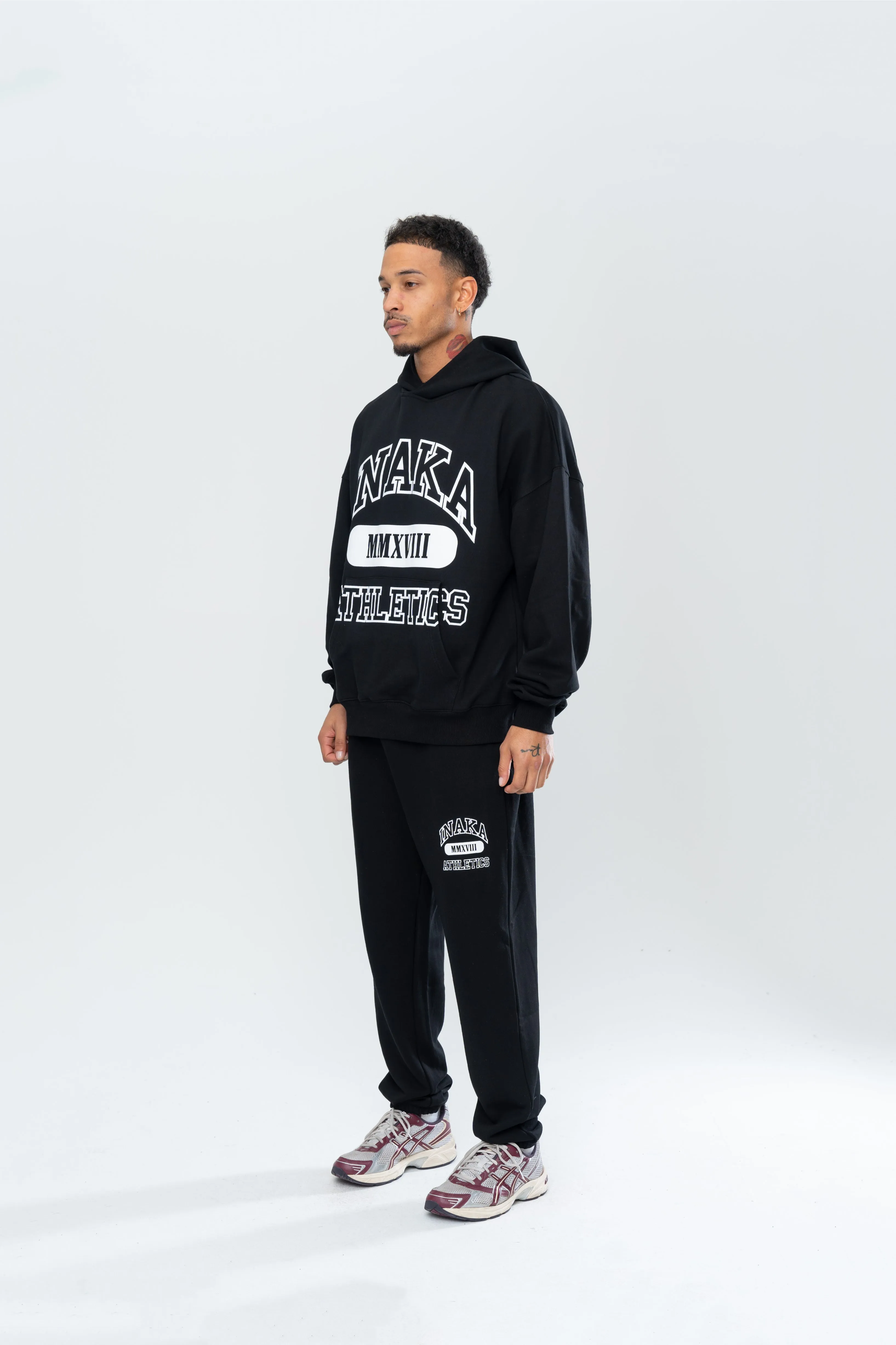 ATHLETICS HOODIE - BLACK sold by Inaka power product image thumbnail 4