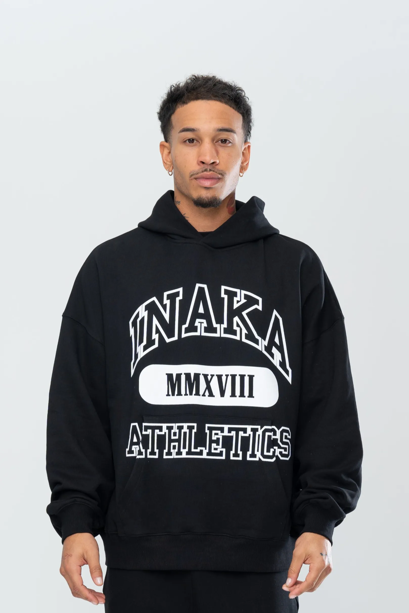 ATHLETICS HOODIE - BLACK sold by Inaka power