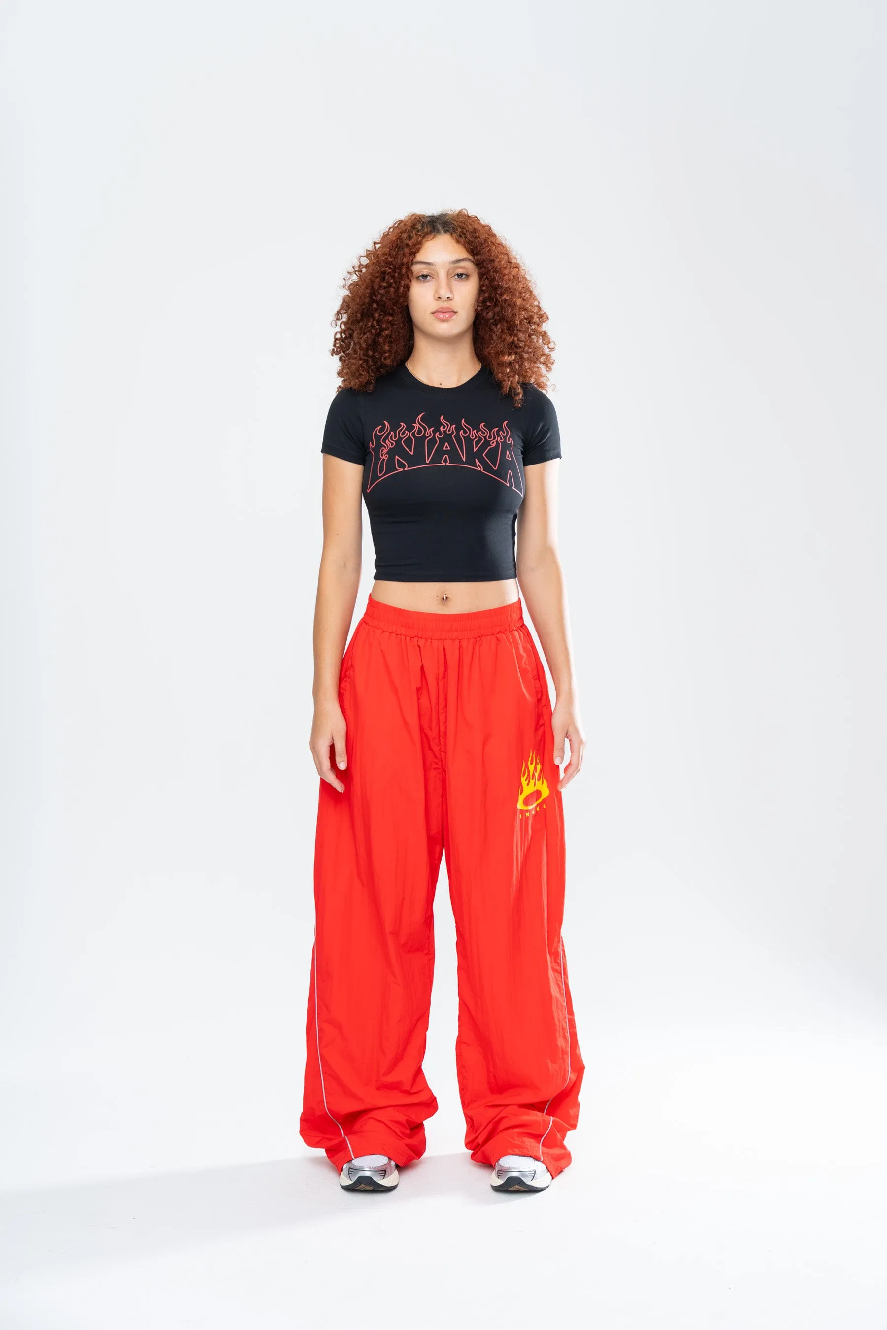 FURY BAGGY TRACKPANTS - RED sold by Inaka power product image thumbnail 5