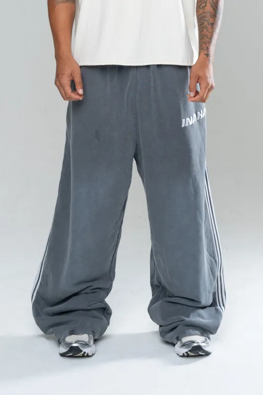 ICONIC BAGGY SWEATPANTS - STONE sold by Inaka power