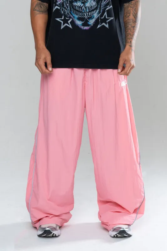 ICONIC BAGGY TRACKPANTS - PINK sold by Inaka power