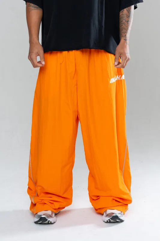 ICONIC BAGGY TRACKPANTS - ORANGE sold by Inaka power